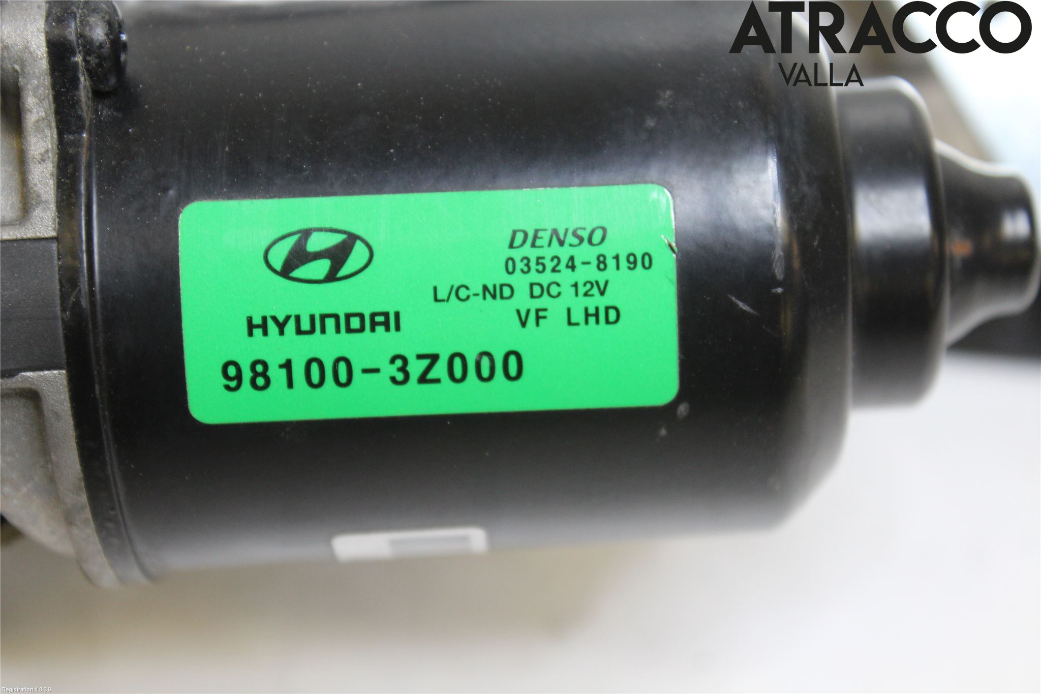 Hyundai i40 16-18 Torkarmekanism Vindruta