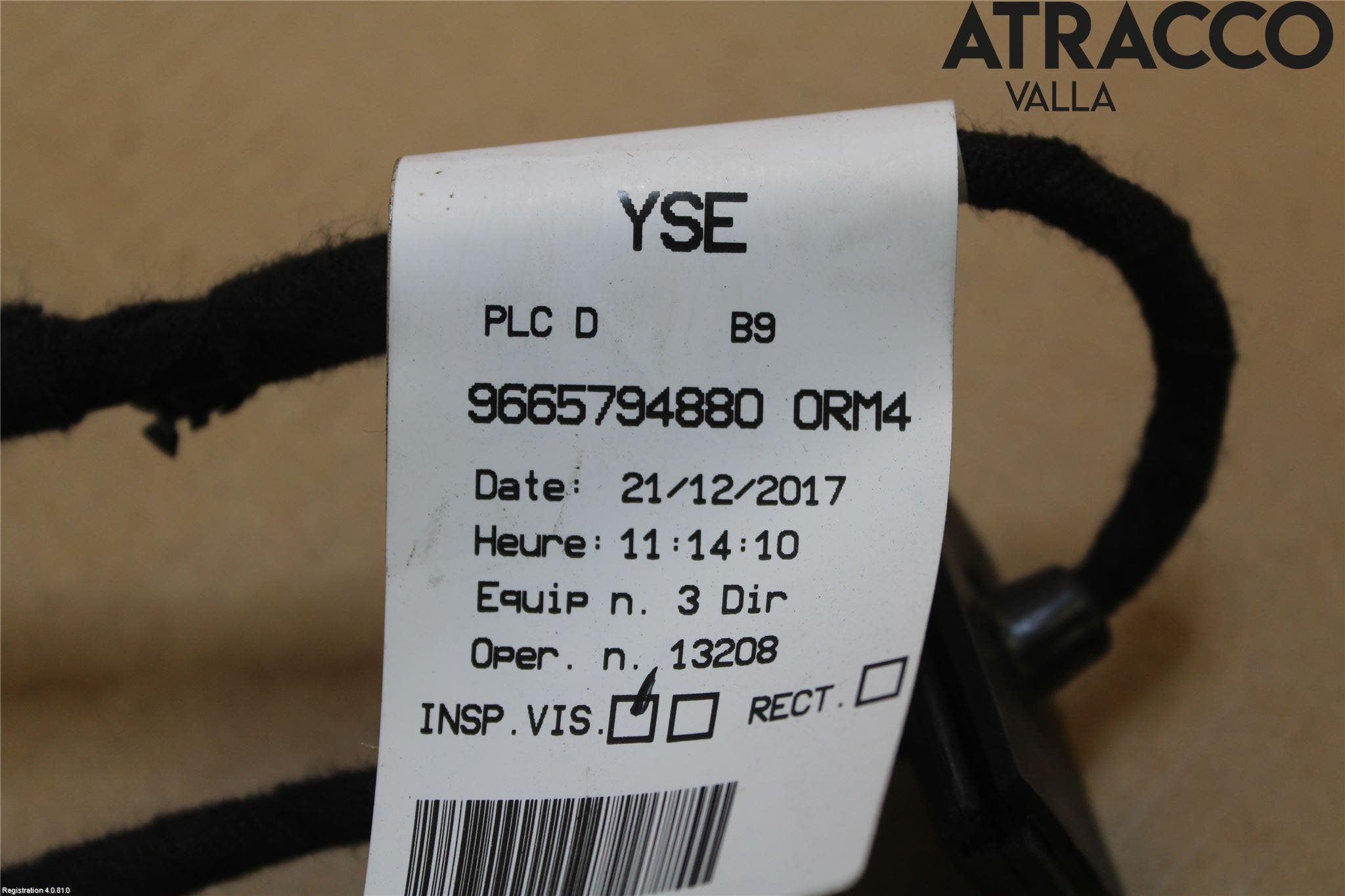 Peugeot PARTNER 16-18 Kabelhärva