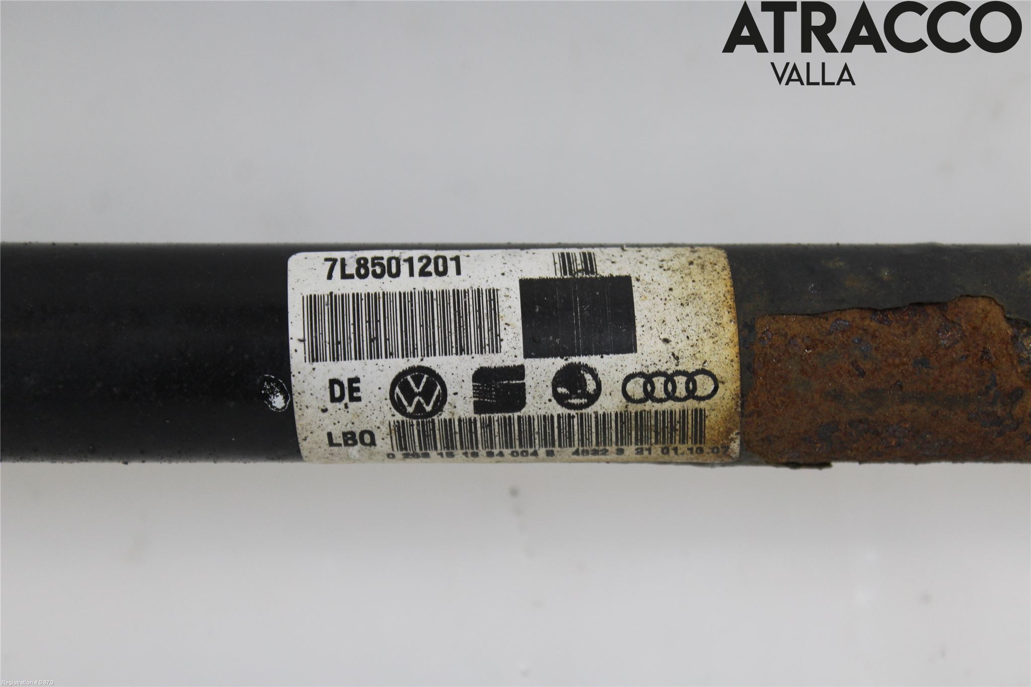 Audi Q7/SQ7 Drivaxel Bak Vänster