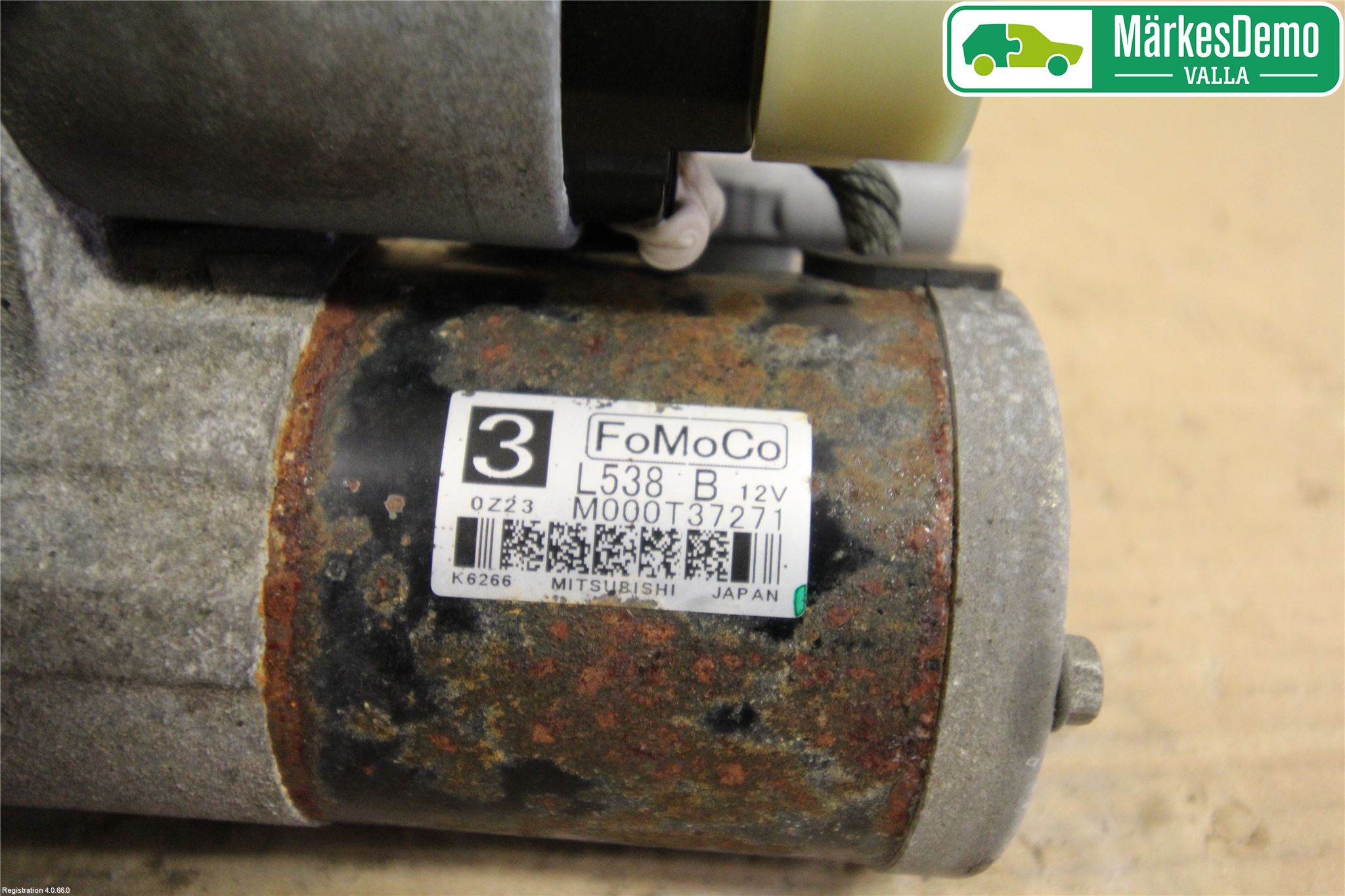 Mazda 5 10-18 Startmotor