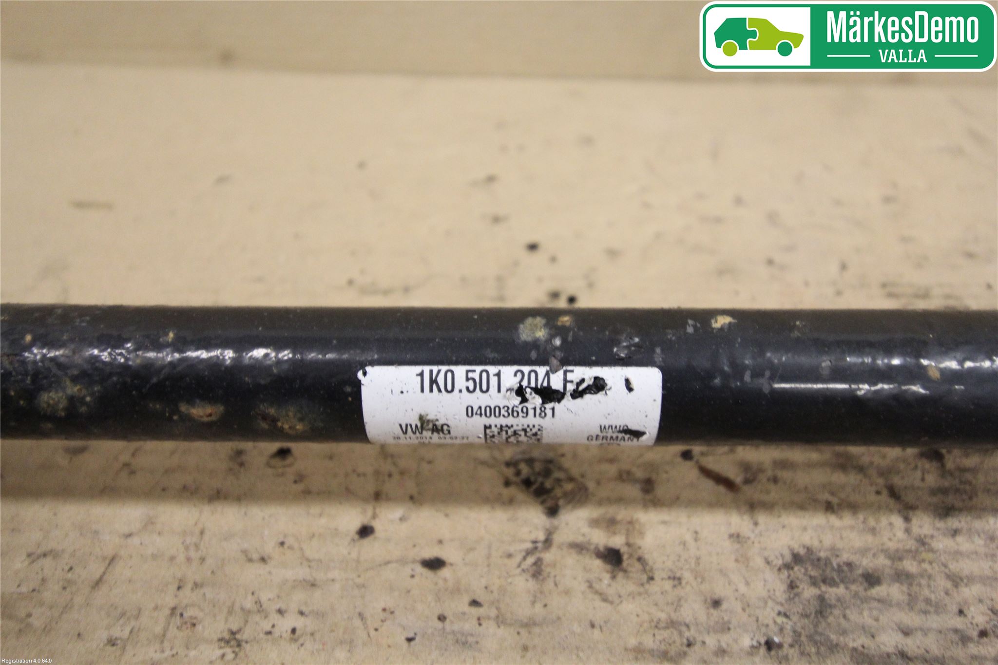 Volkswagen VW TIGUAN 07-16 Drivaxel Bak Höger
