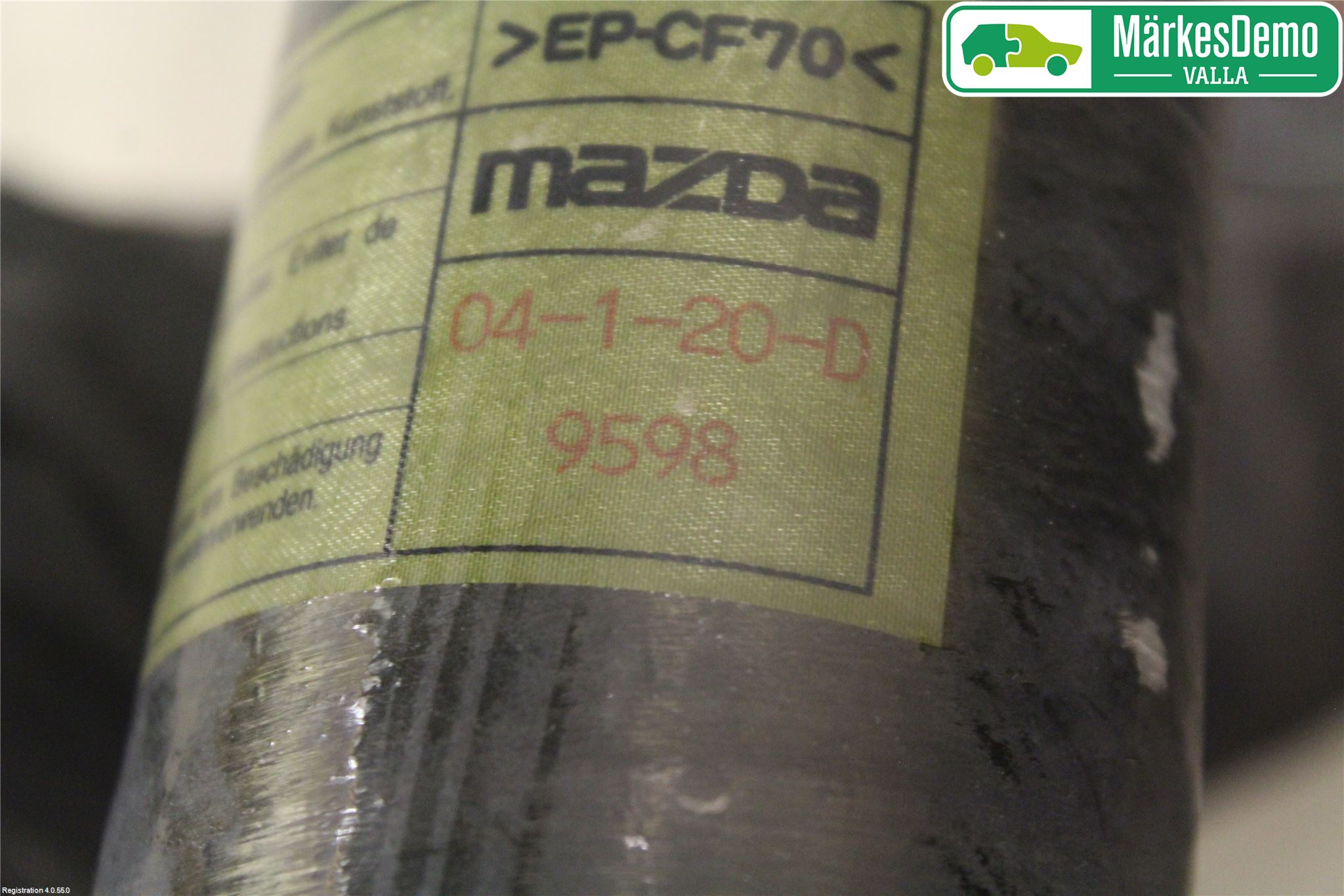 Mazda RX8 Mellanaxel Komp