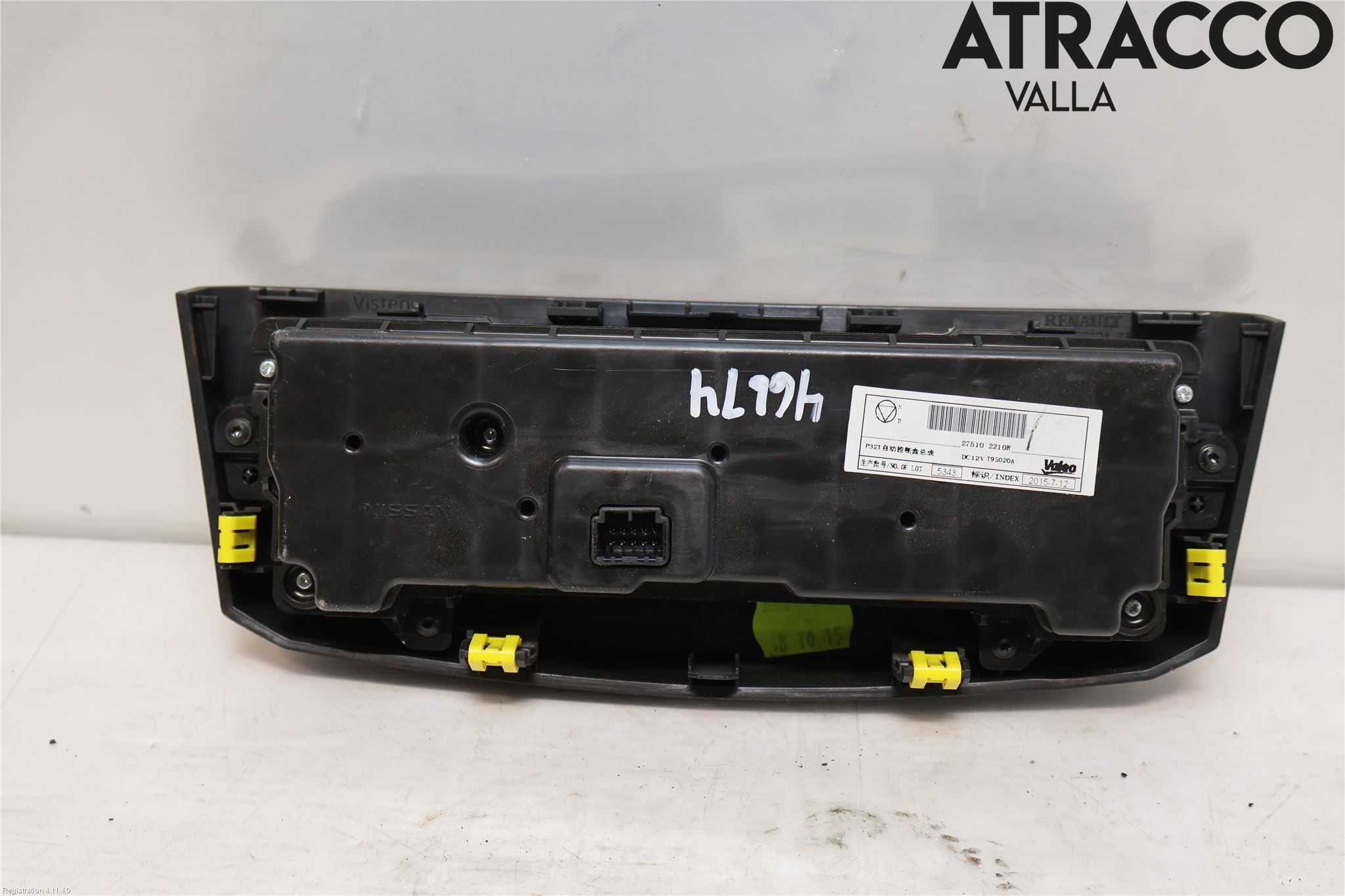 Renault KADJAR 15- Ac Styrenhet Ac Manöveren