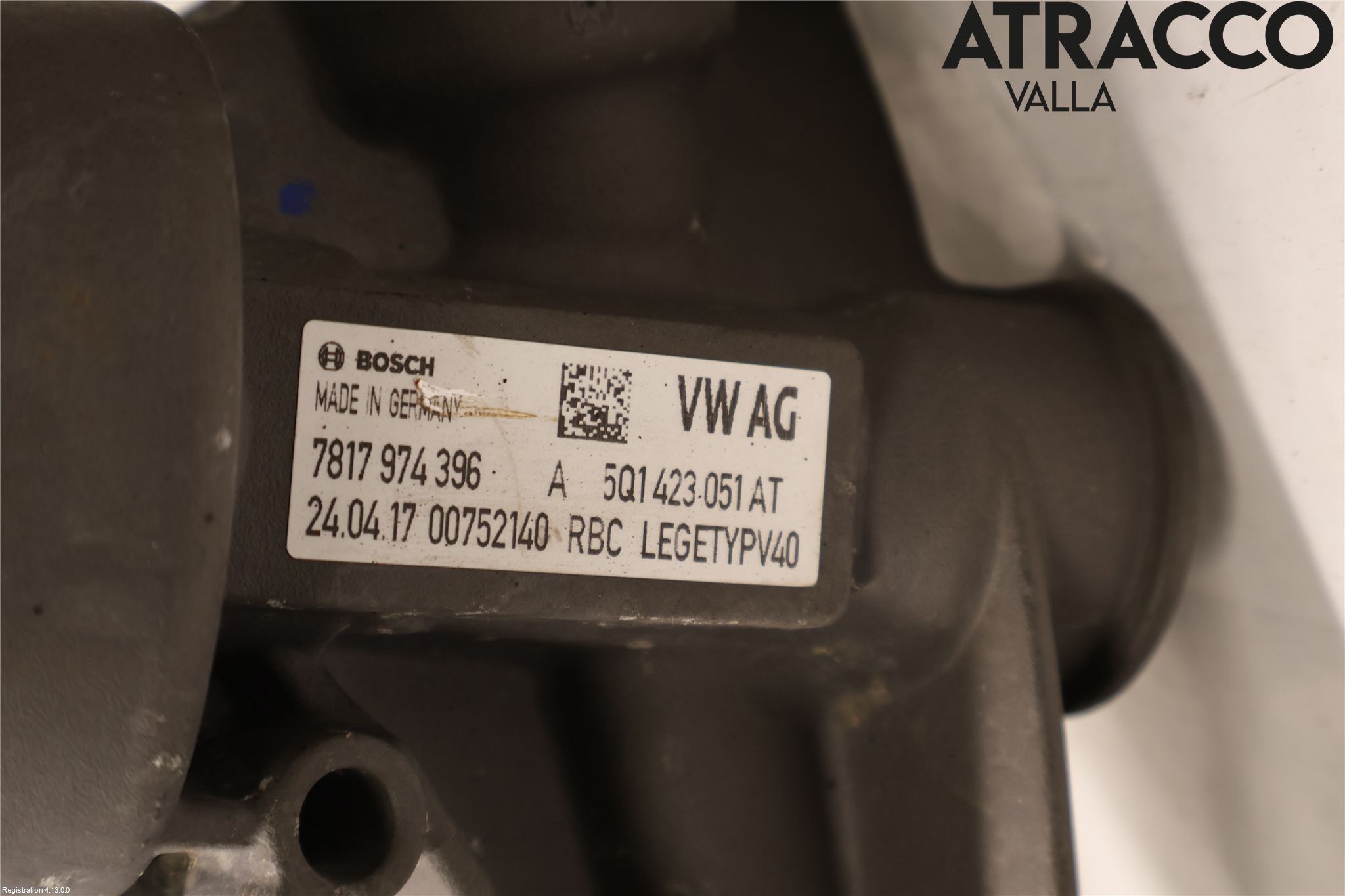 Volkswagen VW GOLF / E-GOLF VII 13-20 Styrväxel-Snäcka Elektrisk