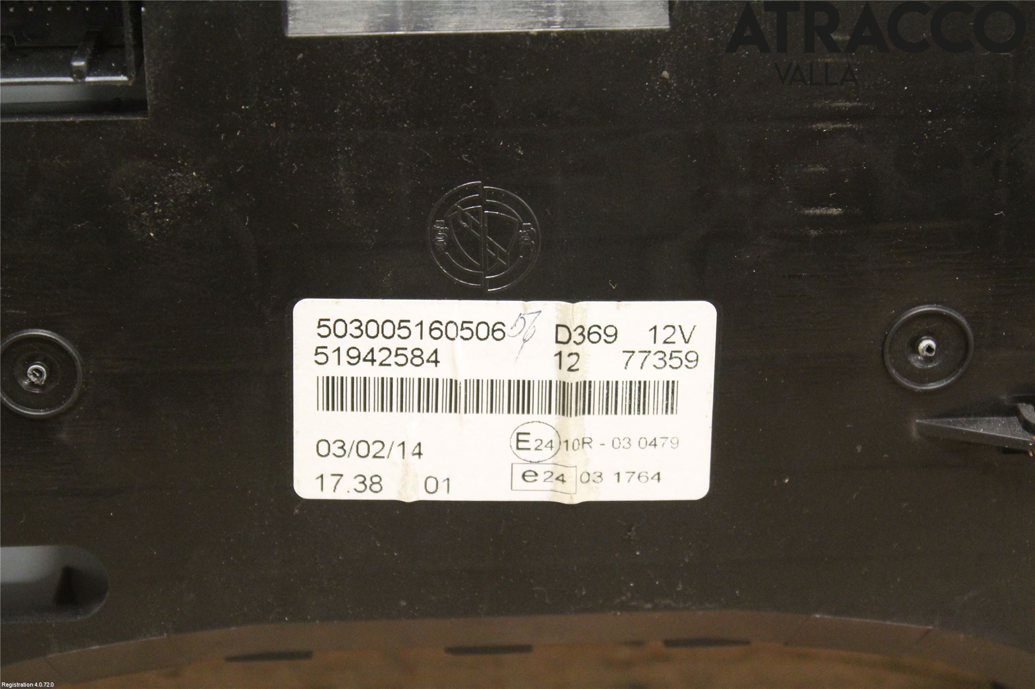 Fiat DOBLO CARGO Instrument Komb
