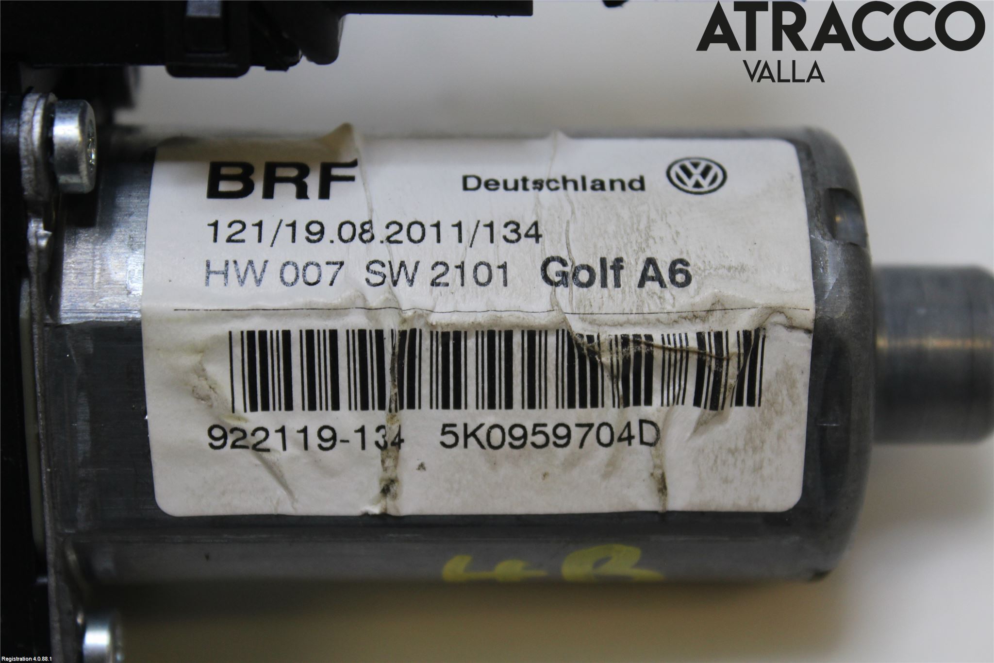 Volkswagen VW GOLF VI 09-13 Fönsterhissmotor