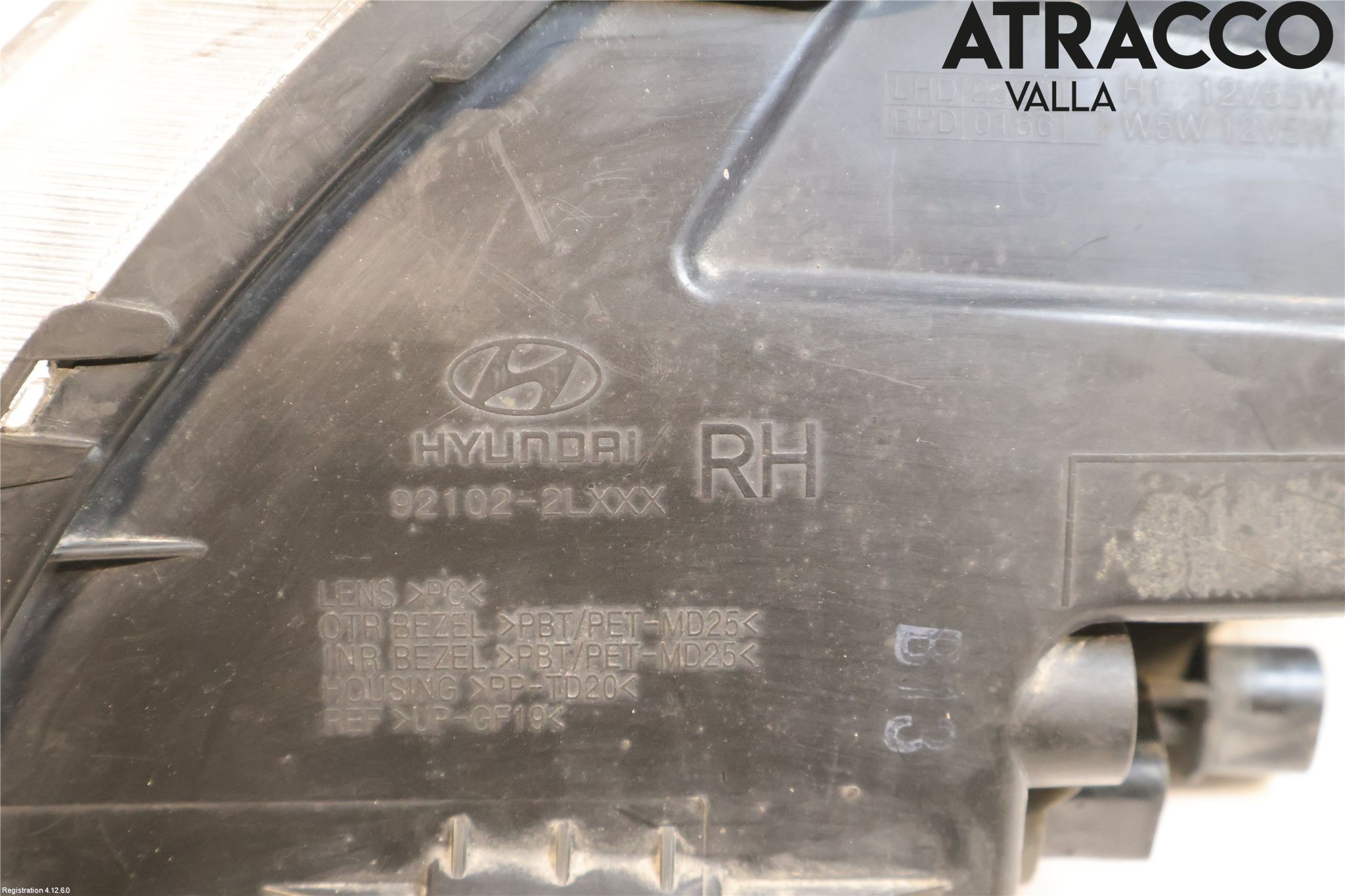 Hyundai i30 FD 07-12 Strålkastare Höger