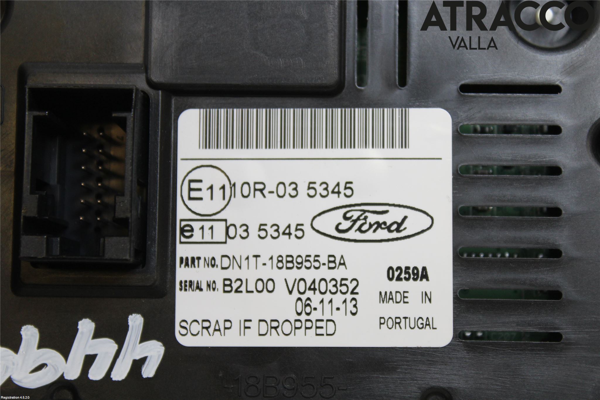 Ford FIESTA 13-17 Multifunktionsdisplay