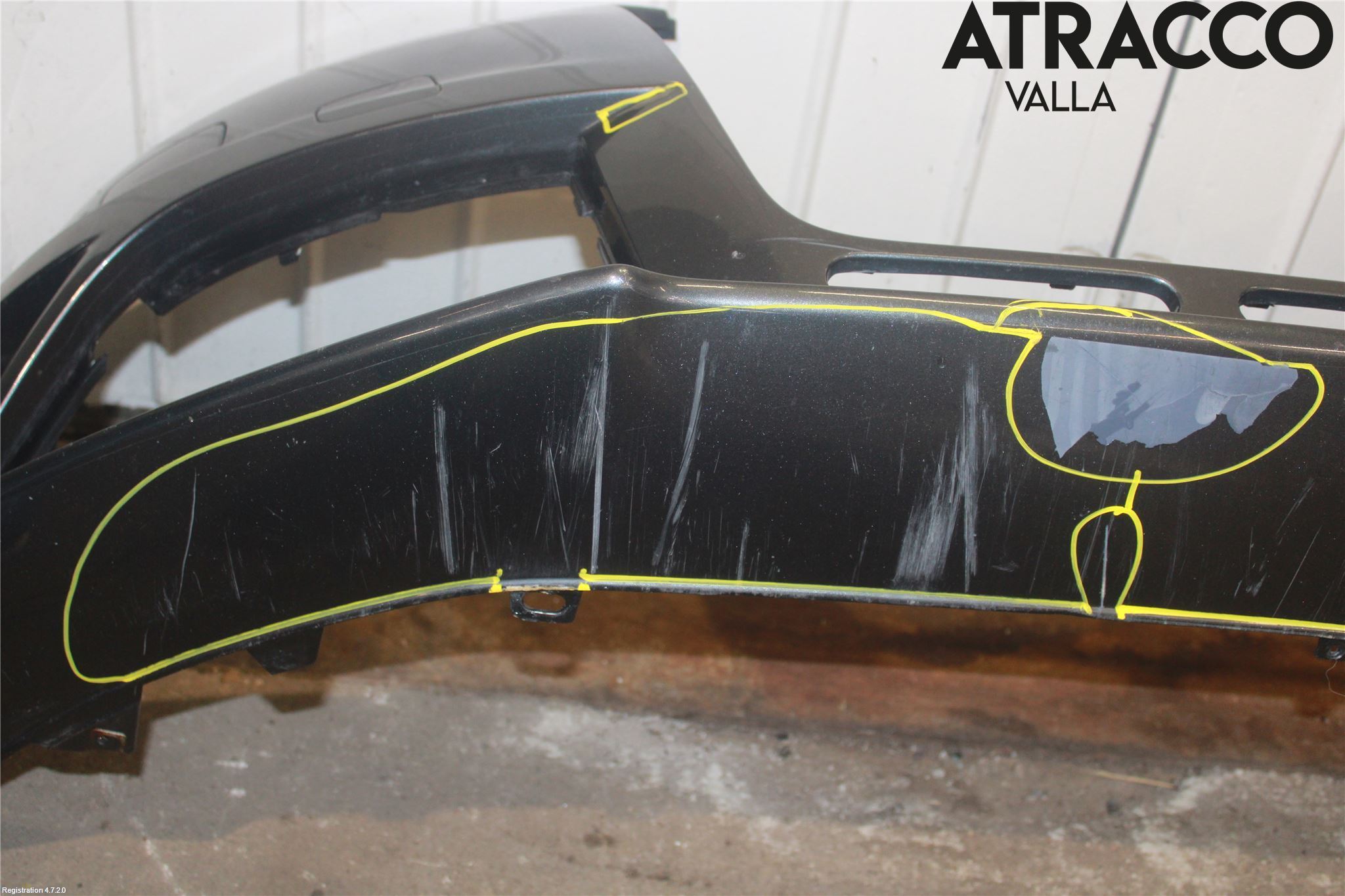 Audi A4 12-15 Stötfångarbeklädnad Fram