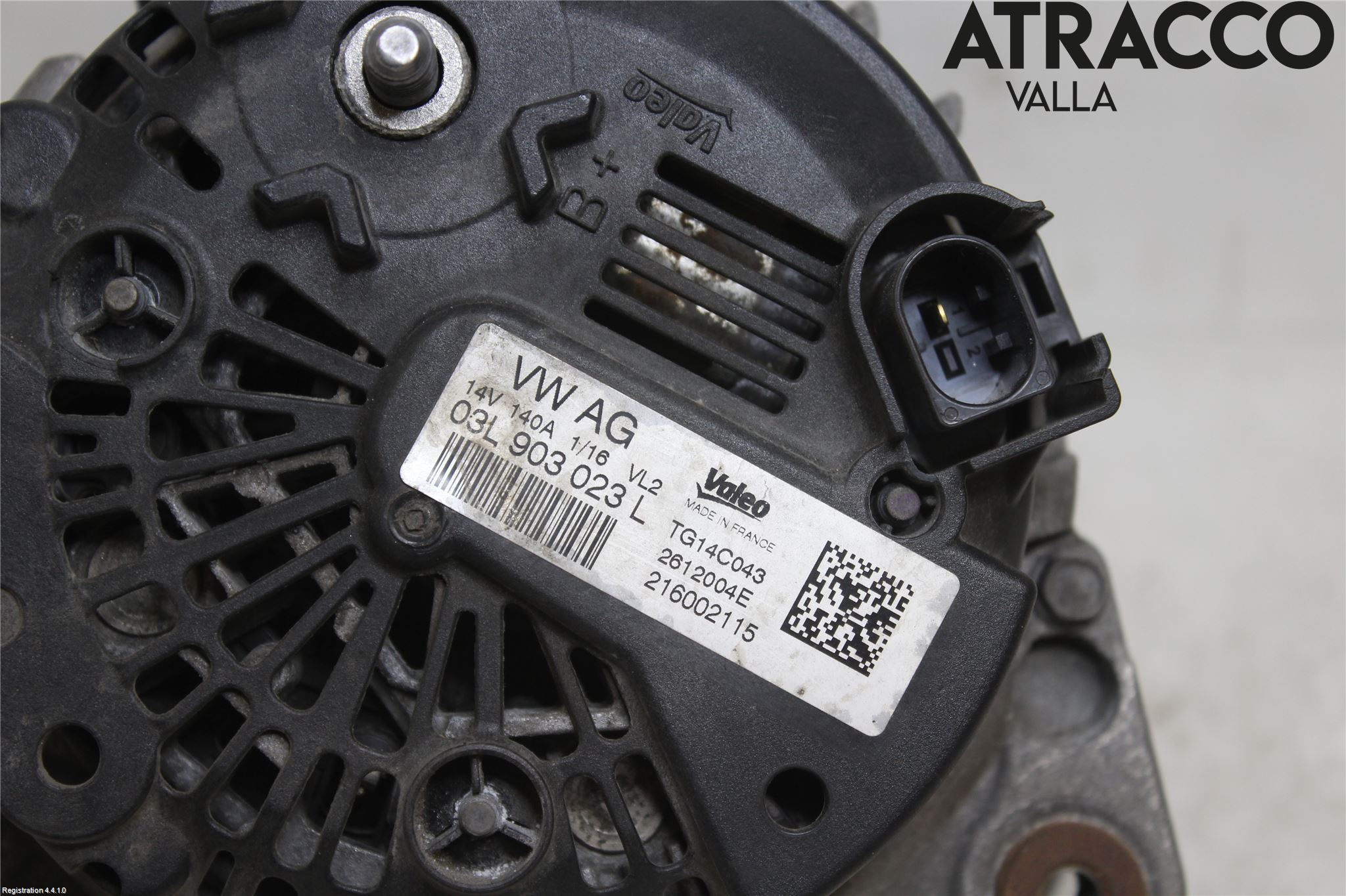 Volkswagen VW PASSAT 15-19 Generator