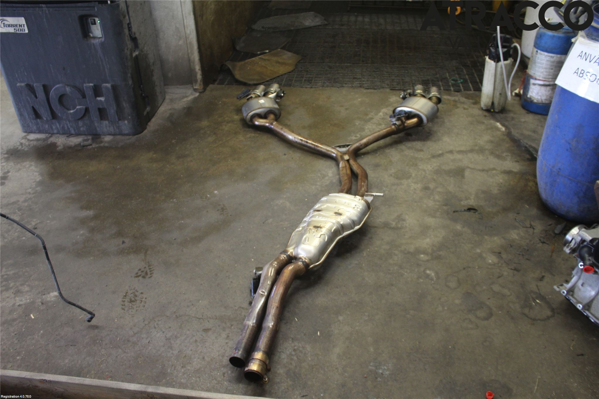 Audi A4/S4 B9 16-19 Avgassystem Komp Ej Kat