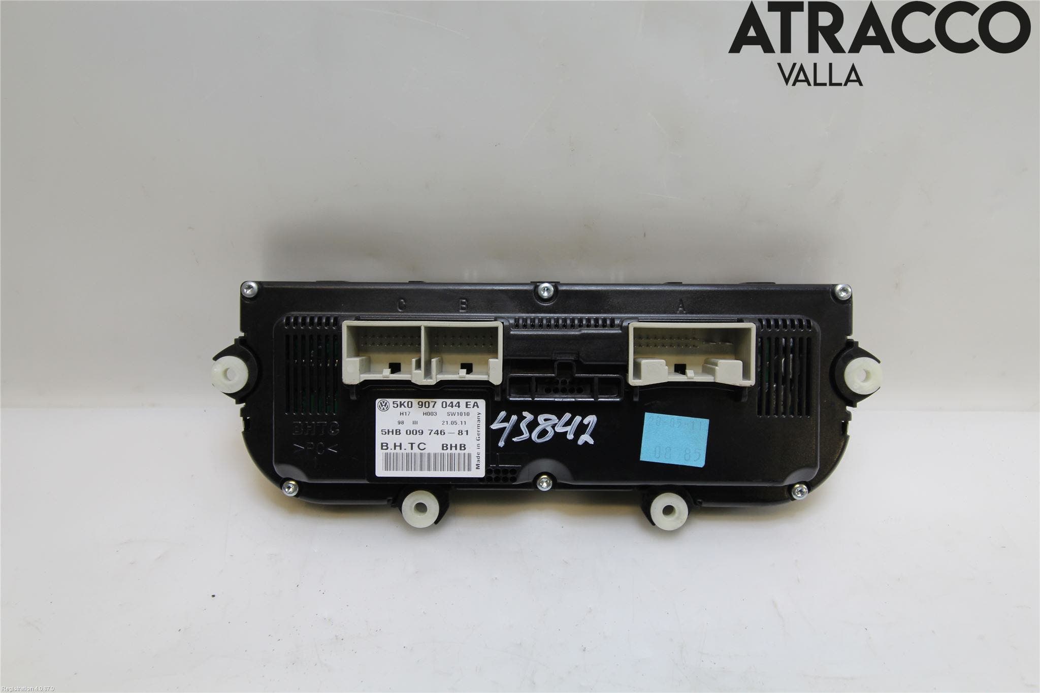 Volkswagen VW PASSAT 11-14 Ac Styrenhet Ac Manöveren