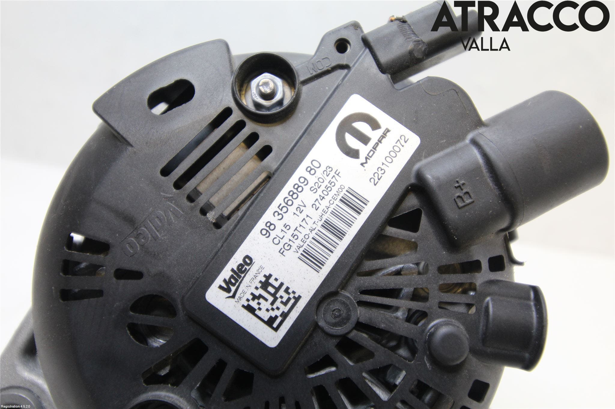 Peugeot 2008/E-2008 20- Generator