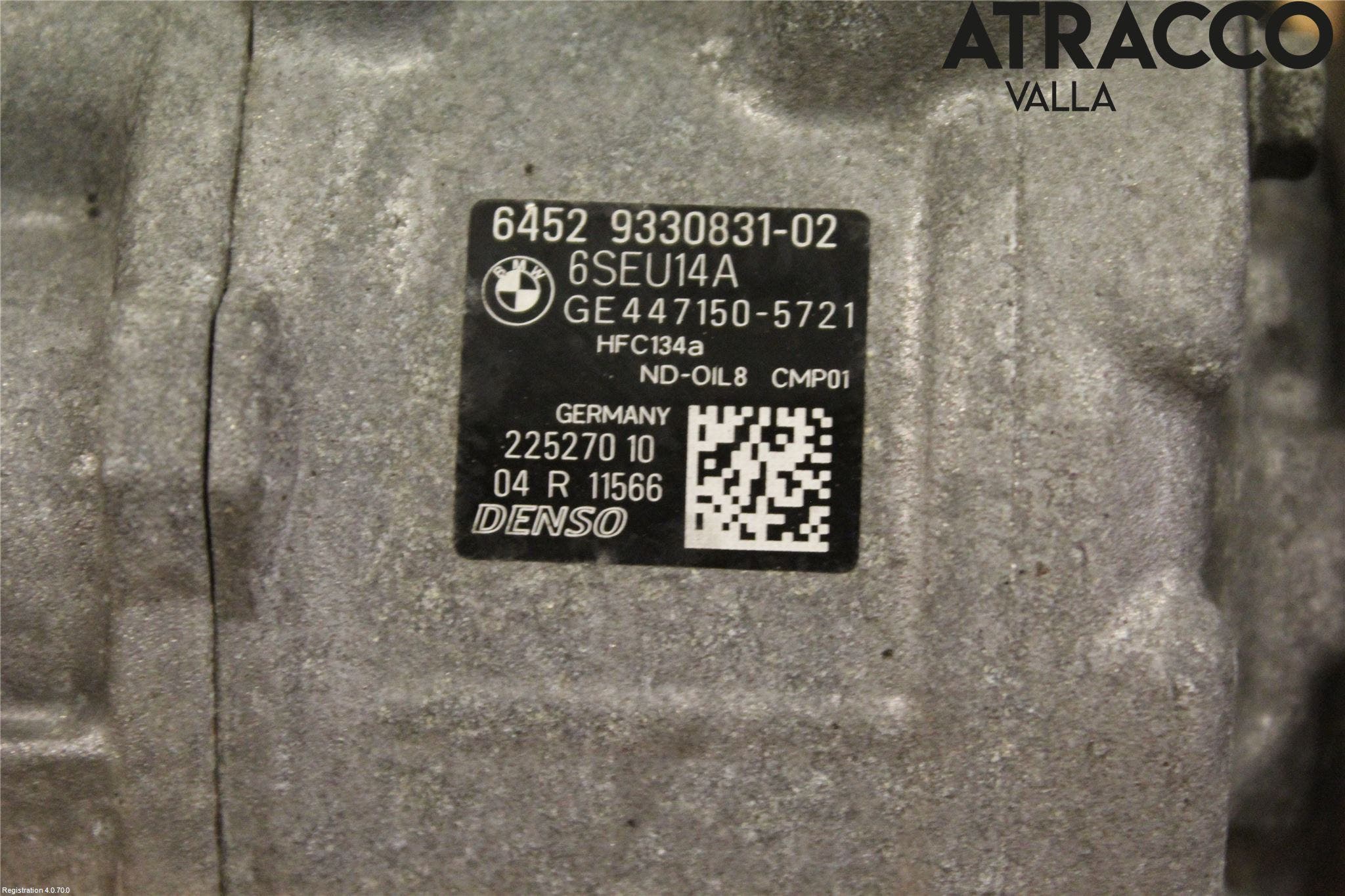 BMW 3 F30/F31/F80 12-19 Ac Kompressor