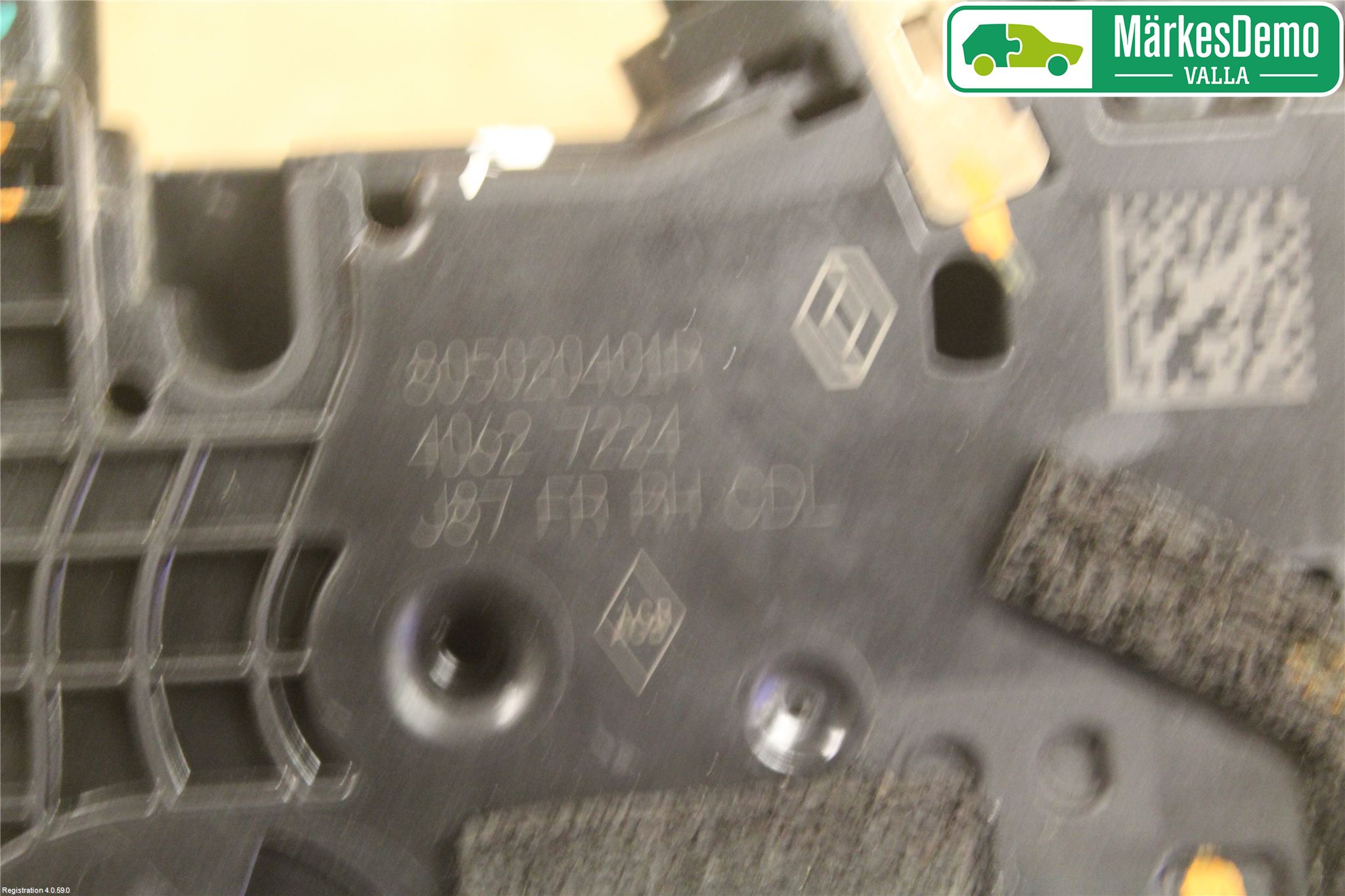 Renault CAPTUR 13-19 Låskista-Dörrlås