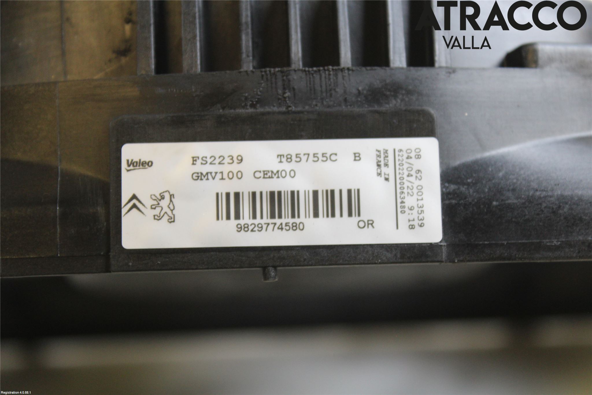 Citroen COTROEN C3 17-24 Kylfläkt El