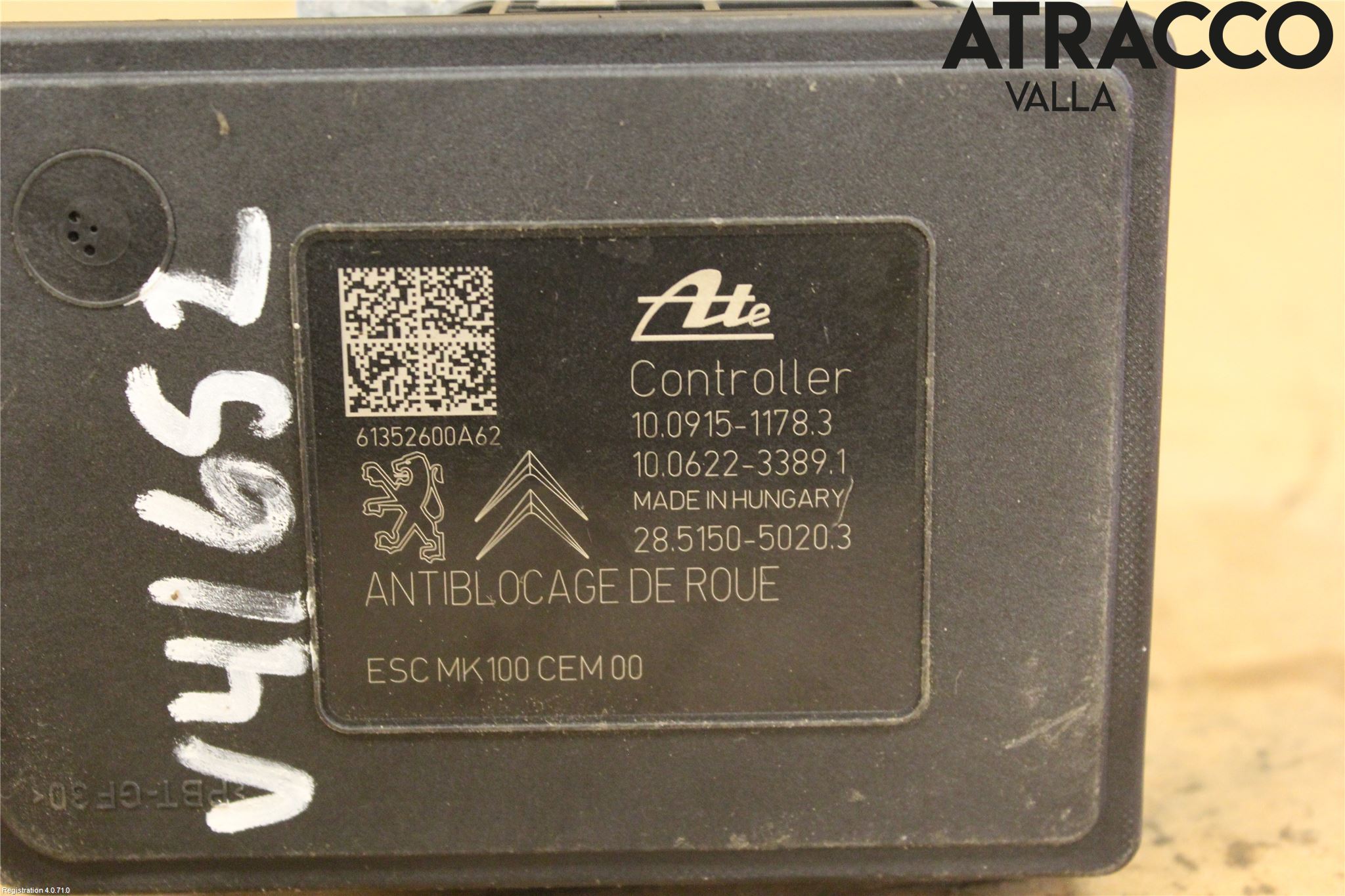 Peugeot 208 12-15 Abs Hydraulaggregat