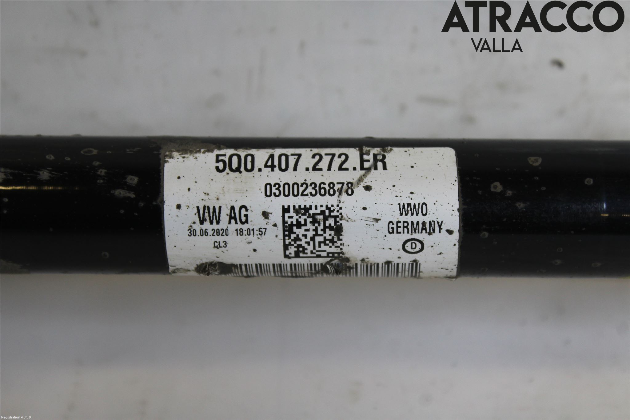 Volkswagen VW T-ROC 18- Drivaxel Fram Höger