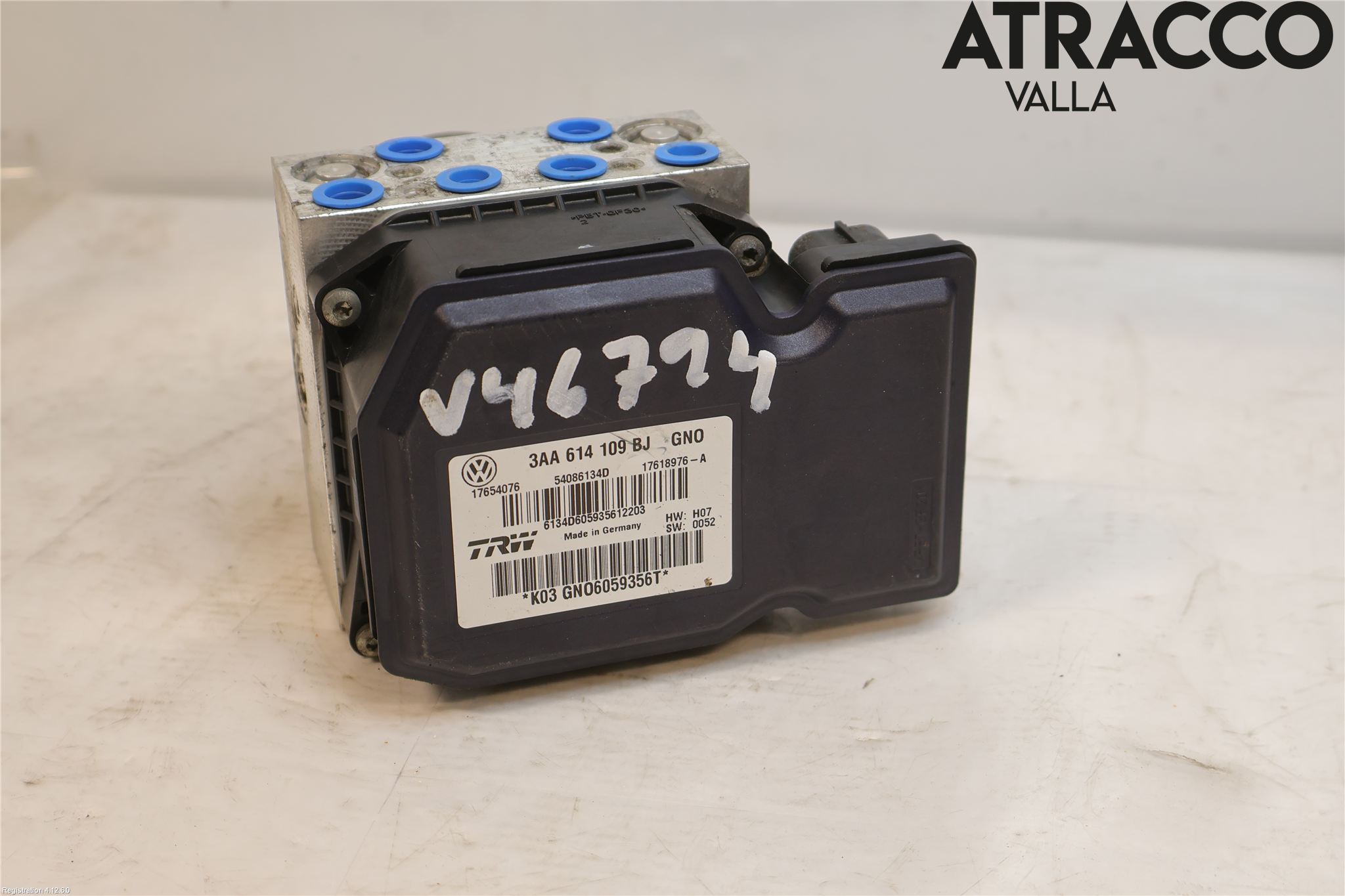 Volkswagen VW PASSAT 11-14 Abs Hydraulaggregat