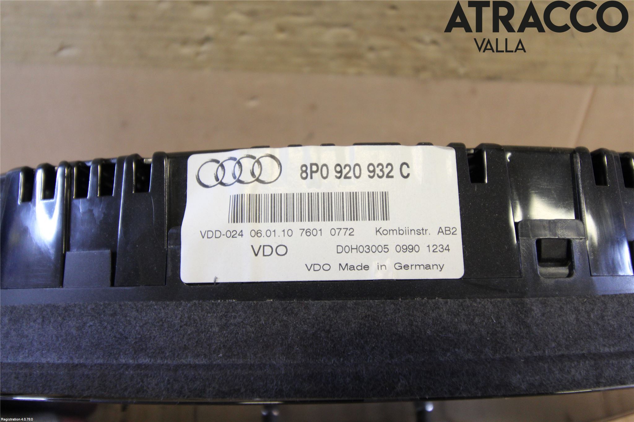 Audi A3/S3 05-13 Instrument Komb