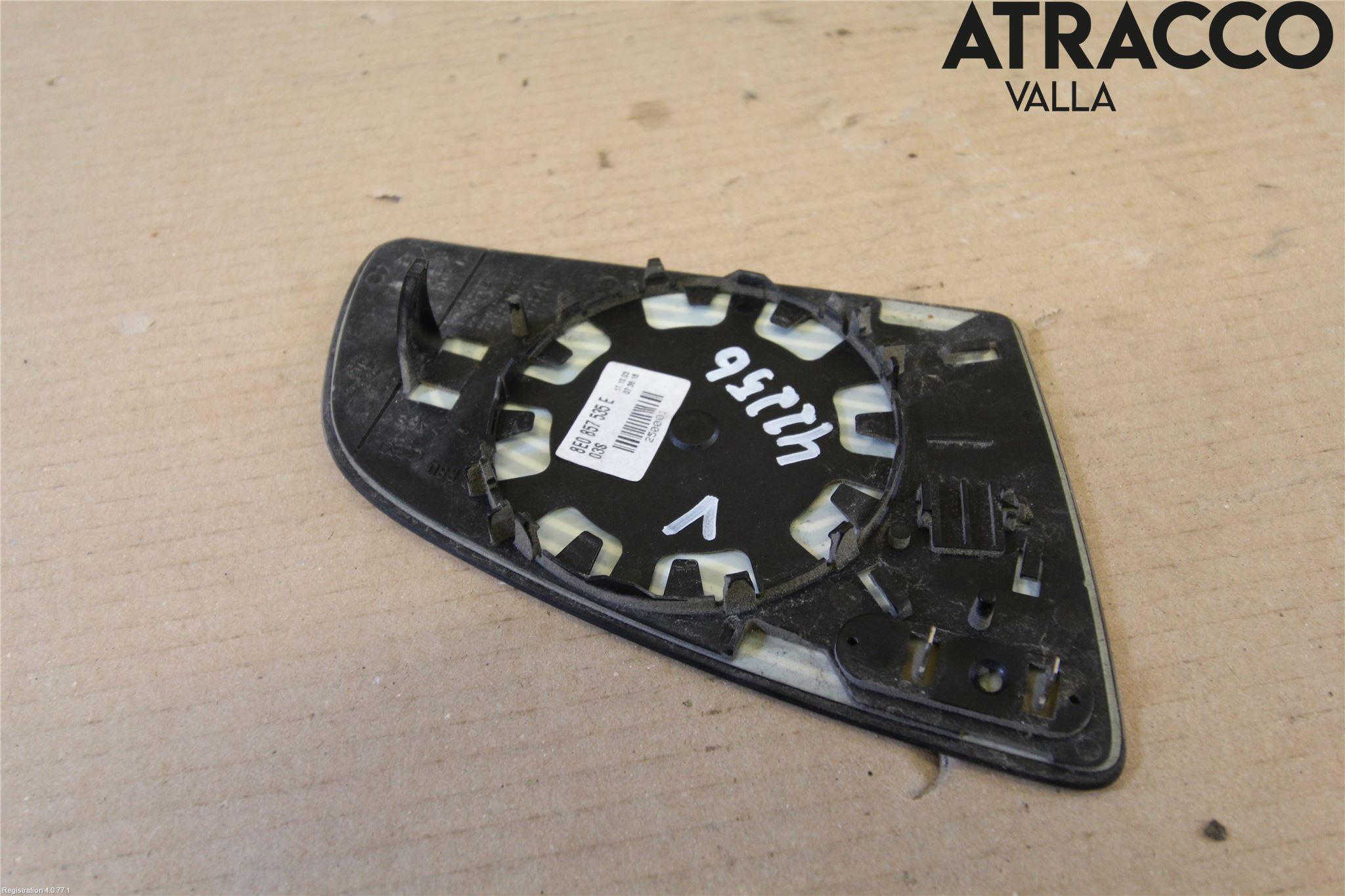 Audi A3/S3     04-05 Spegelglas Vä