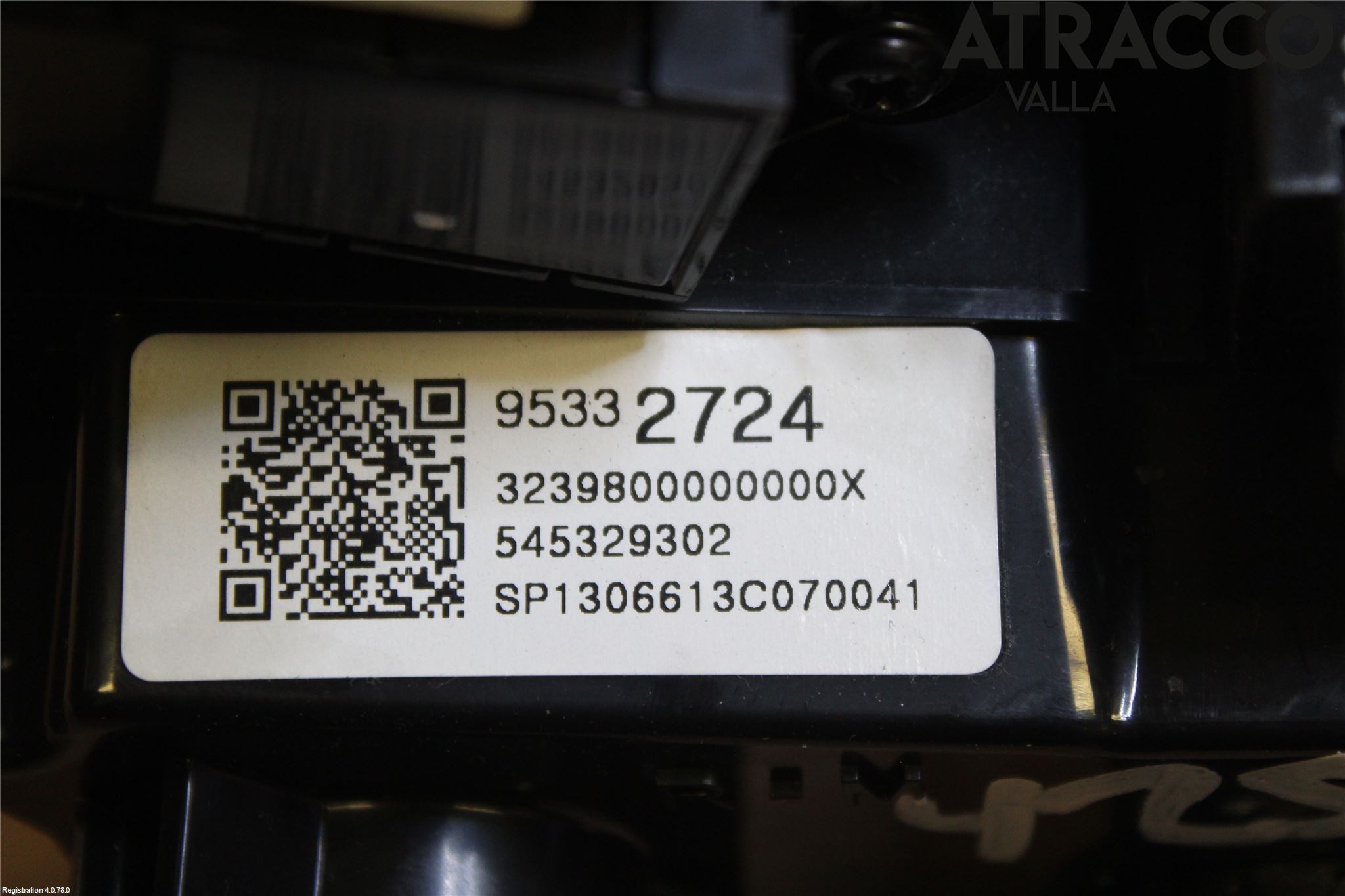 Chevrolet TRAX Ac Styrenhet Ac Manöveren