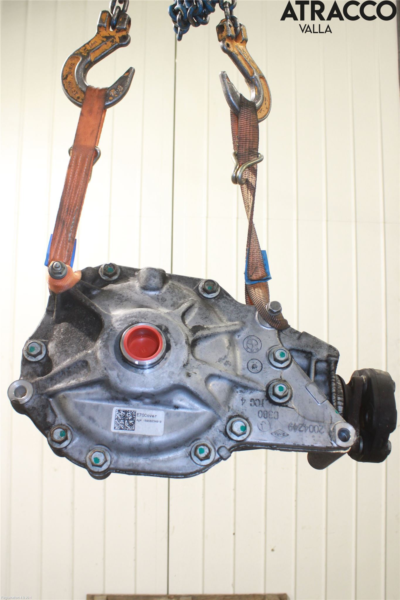 BMW X6 E71/E72   08-14 Framvagn Diffrential