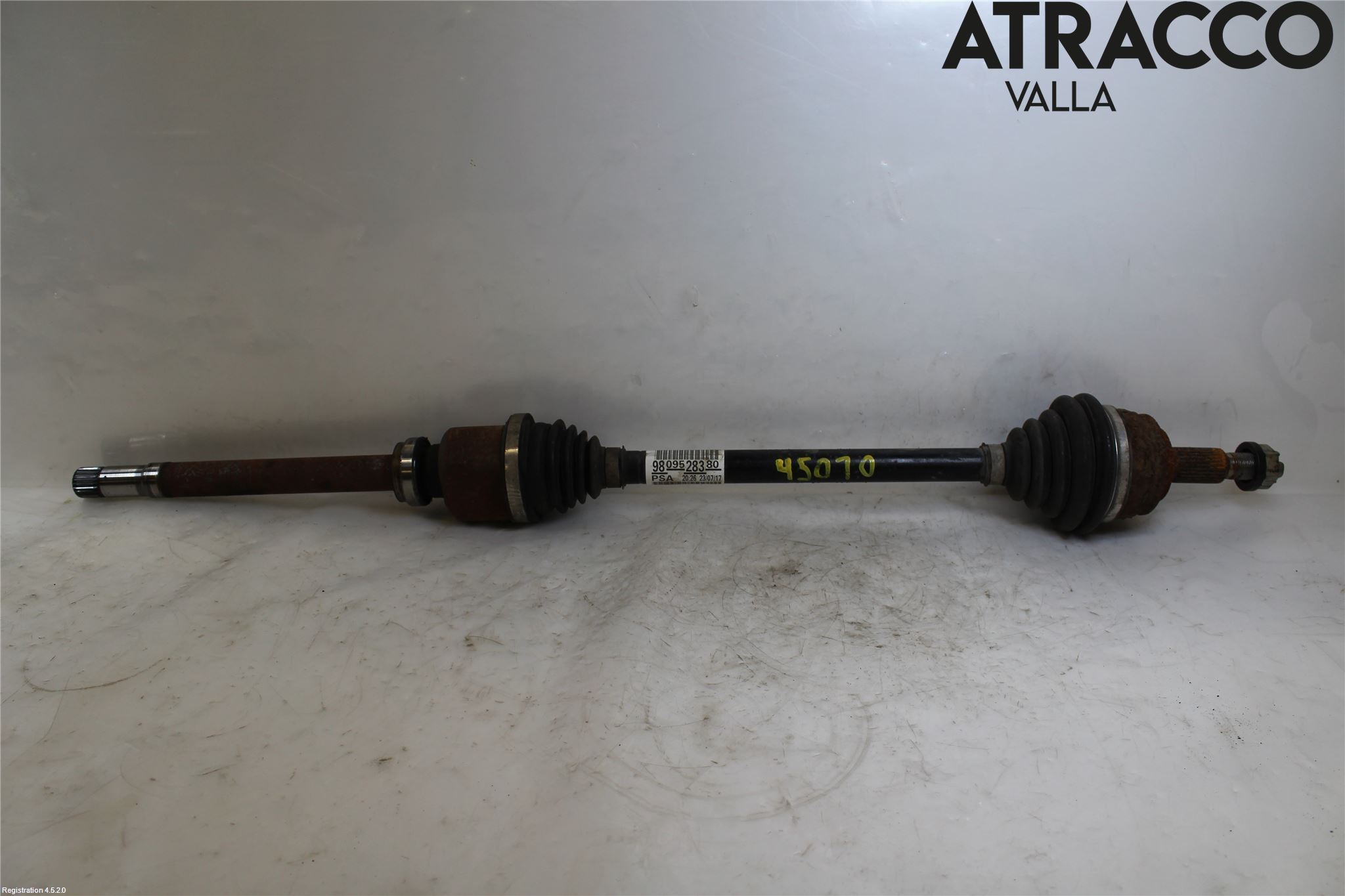Peugeot 3008 17-24 Drivaxel Fram Höger