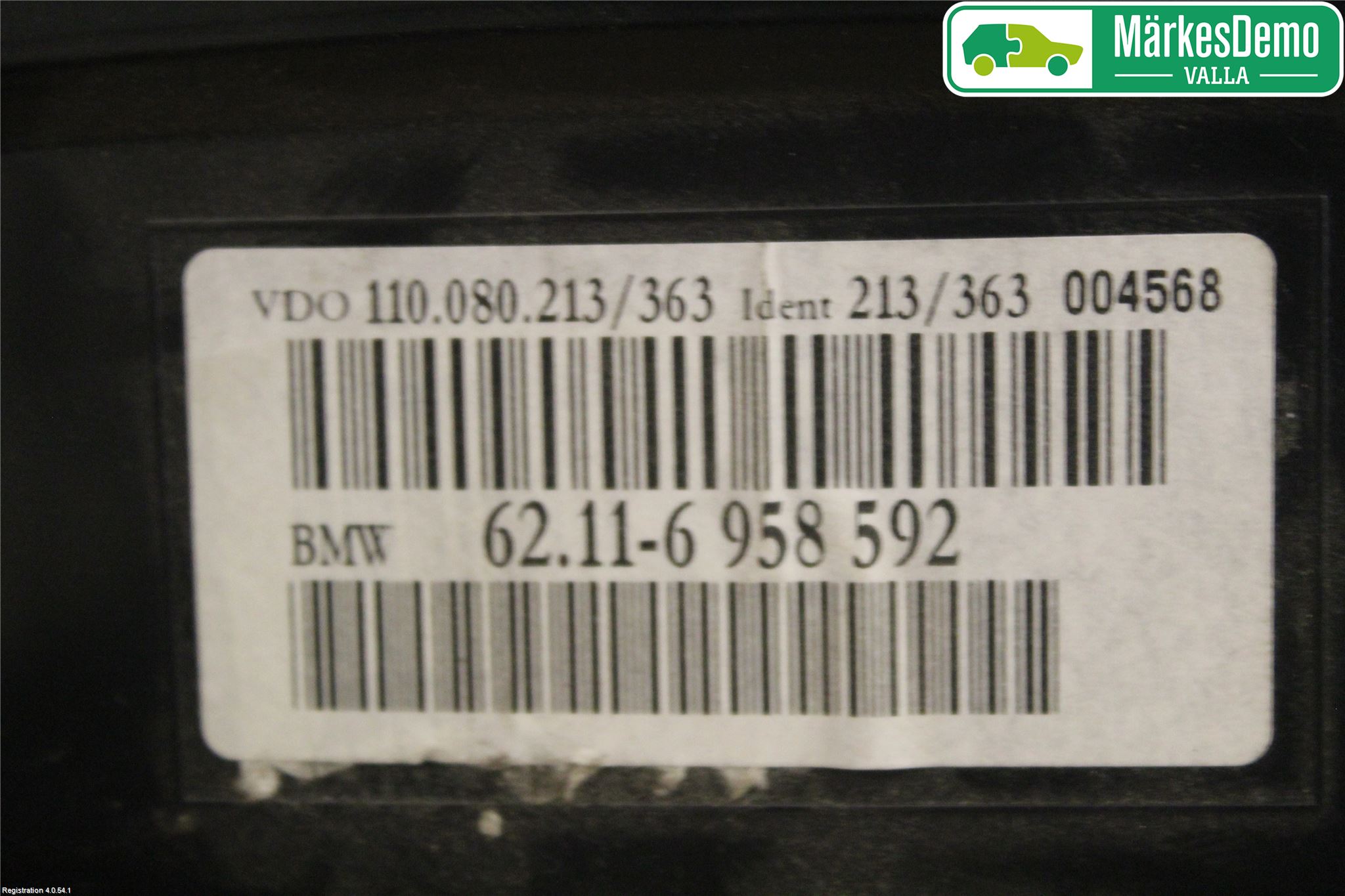 BMW 5 E60/61 Sed/Tou 02-10 Instrument Komb
