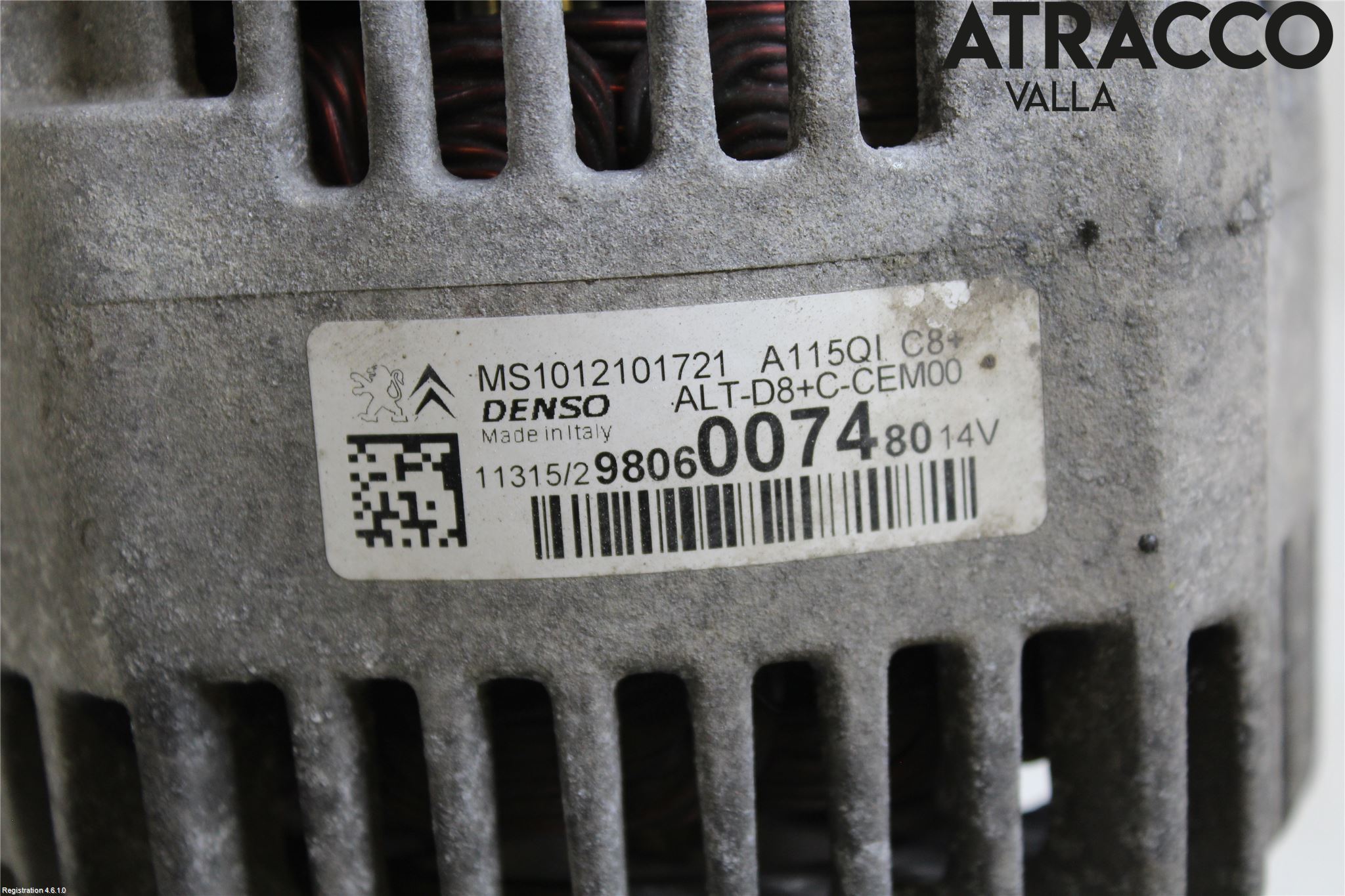 Peugeot 208 12-15 Generator