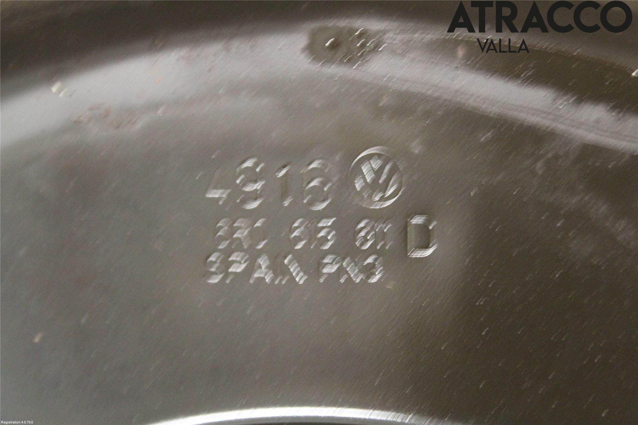 Skoda FABIA 15-21 Bromssköld Bak