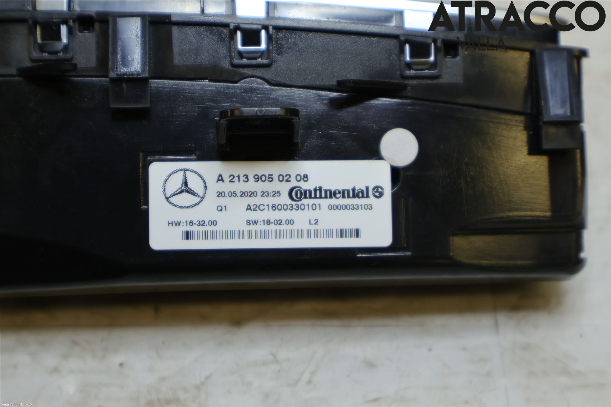 Mercedes-Benz MB E-KLASS (W213) 16-23 Ac Styrenhet Ac Manöveren