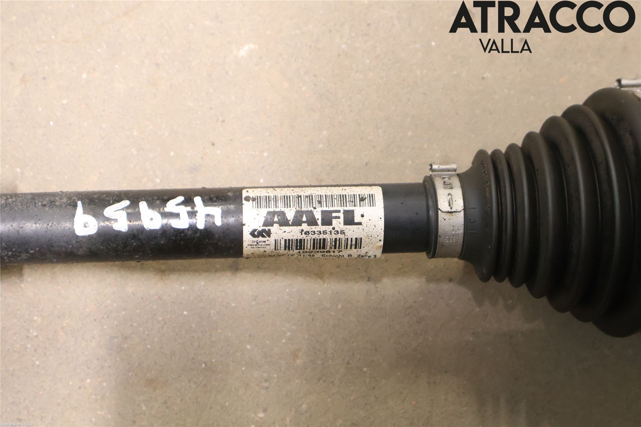 Opel ASTRA J 10-15 Drivaxel Fram Vänster