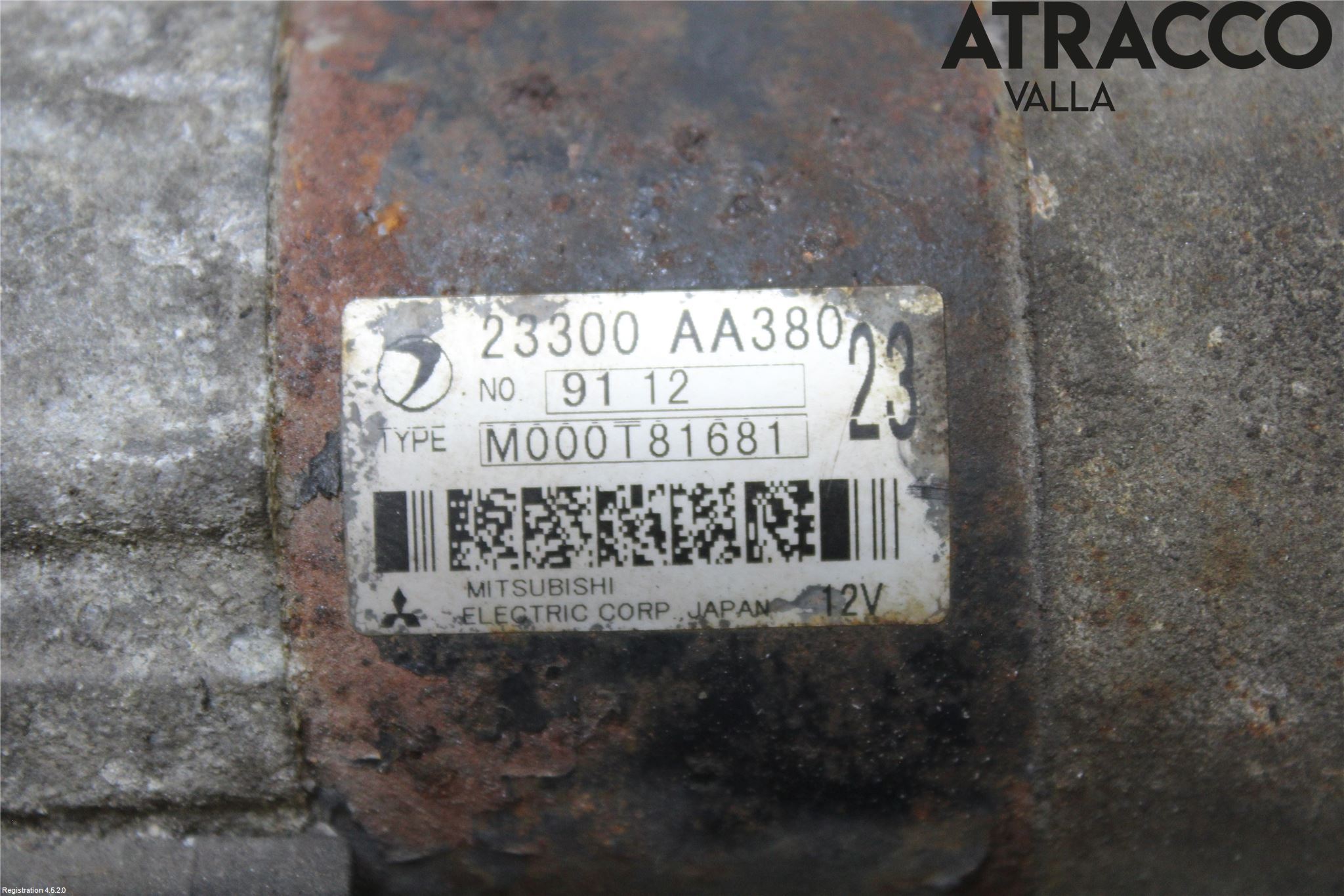 Subaru LEGACY    07-09 Startmotor