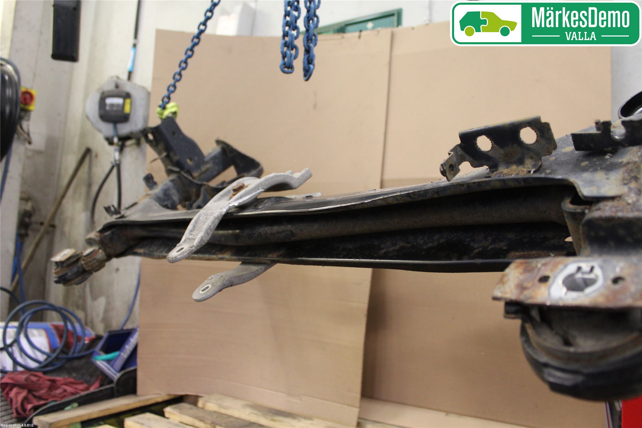 Renault LAGUNA III 08-10 Bakaxelbalk