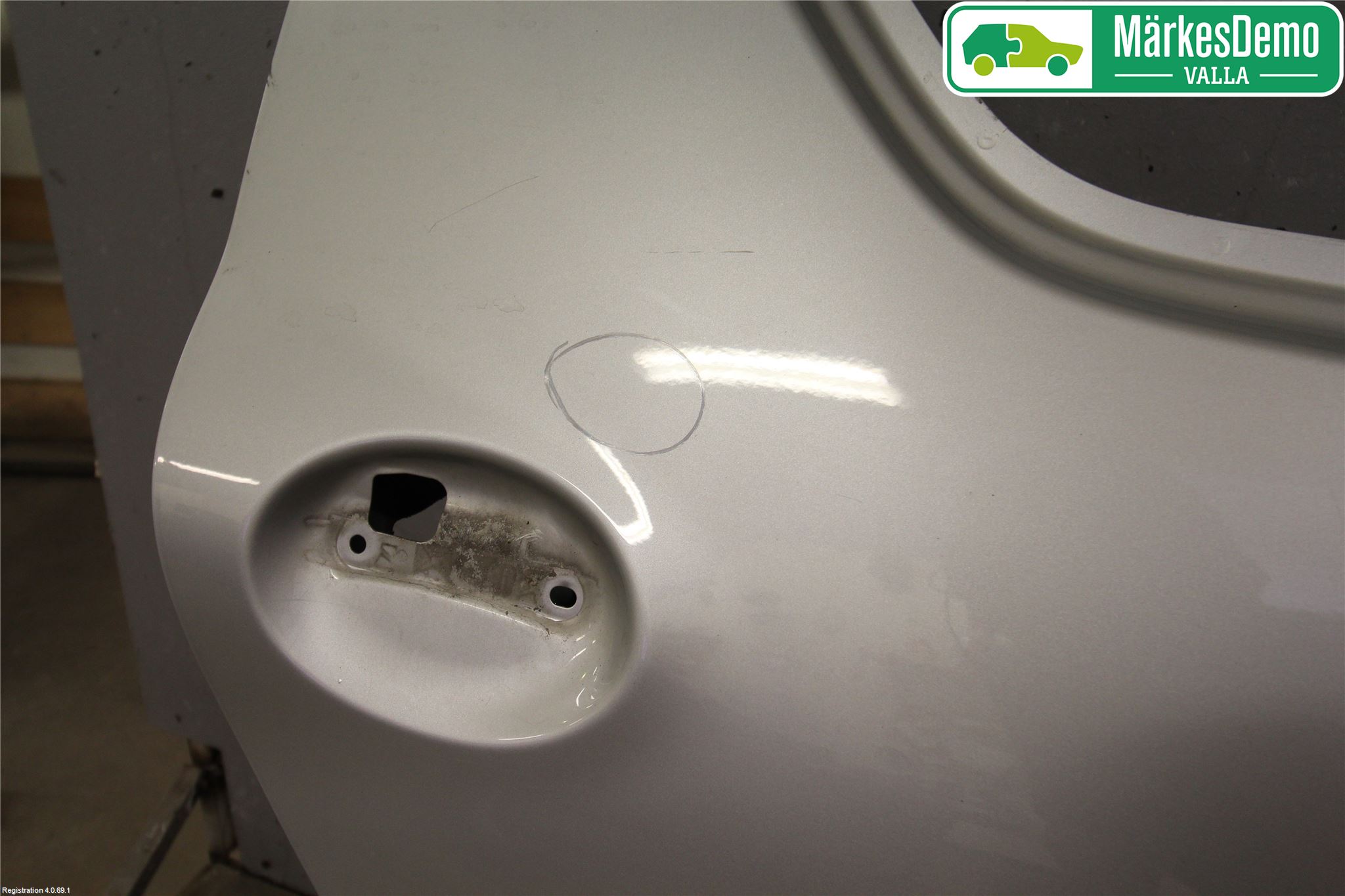 Toyota AYGO 06-14 Dörr Bak Höger