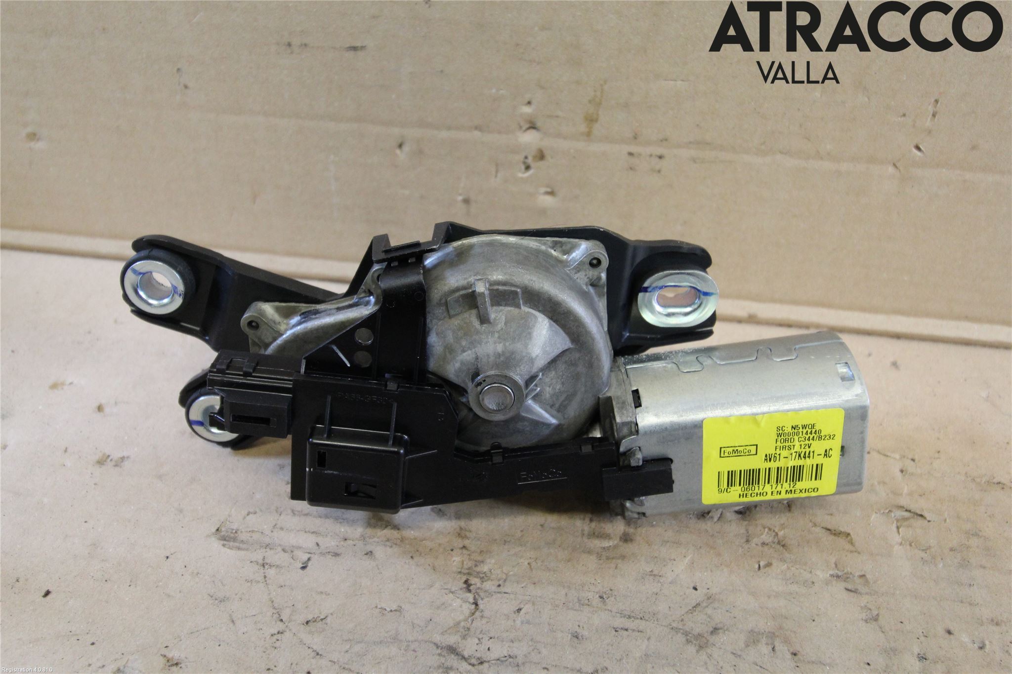 Ford C-MAX II  11-14 Torkarmotor Baklucka