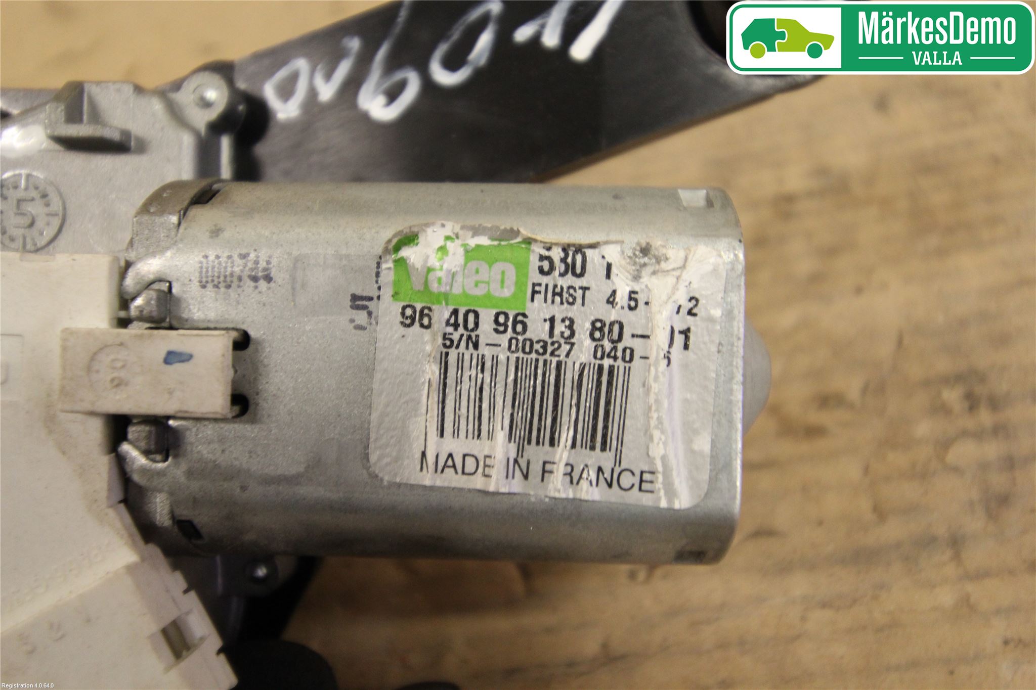 Peugeot 307     05-08 Torkarmotor Baklucka
