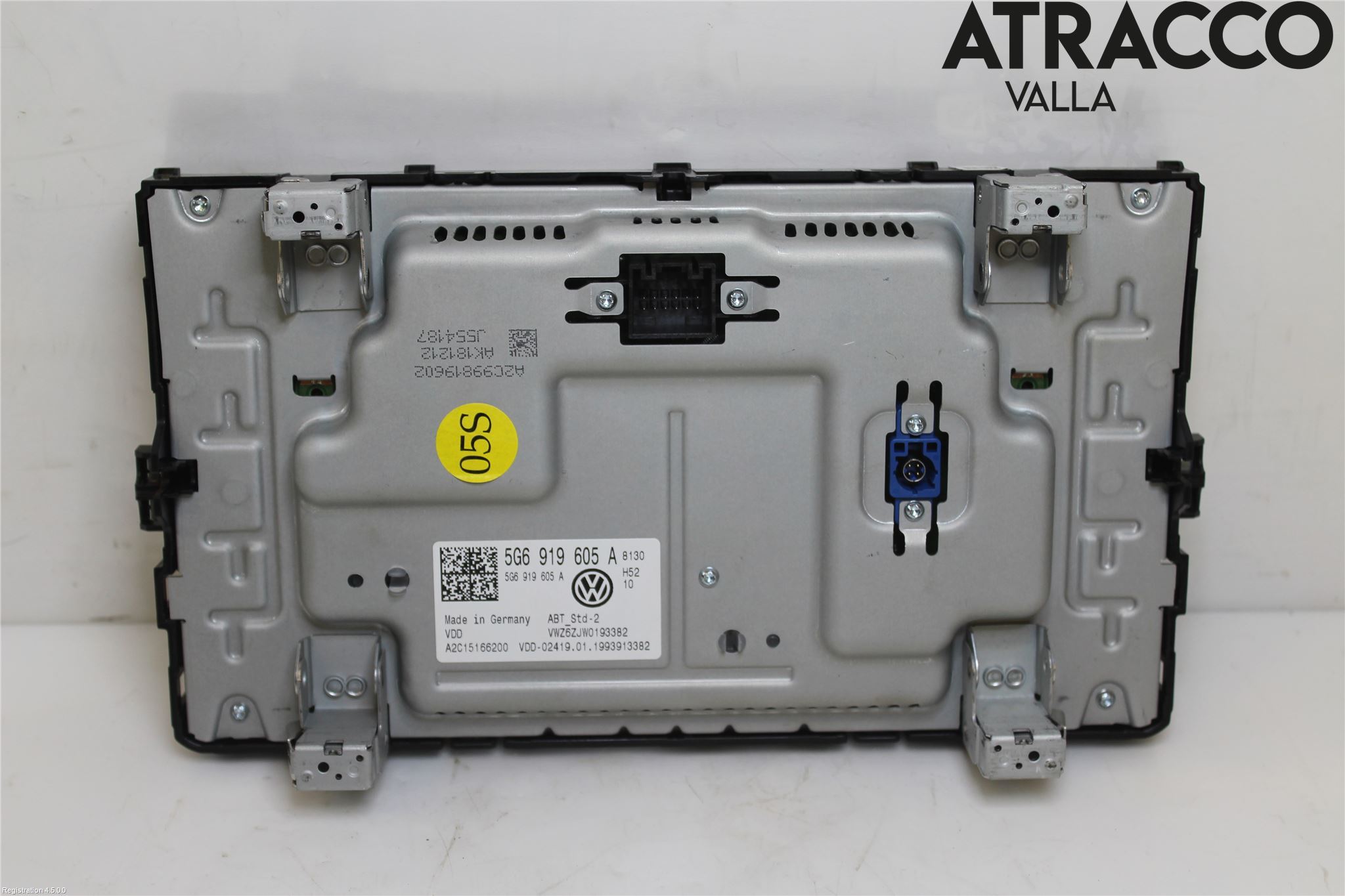 Volkswagen VW PASSAT 15-19 Multifunktionsdisplay