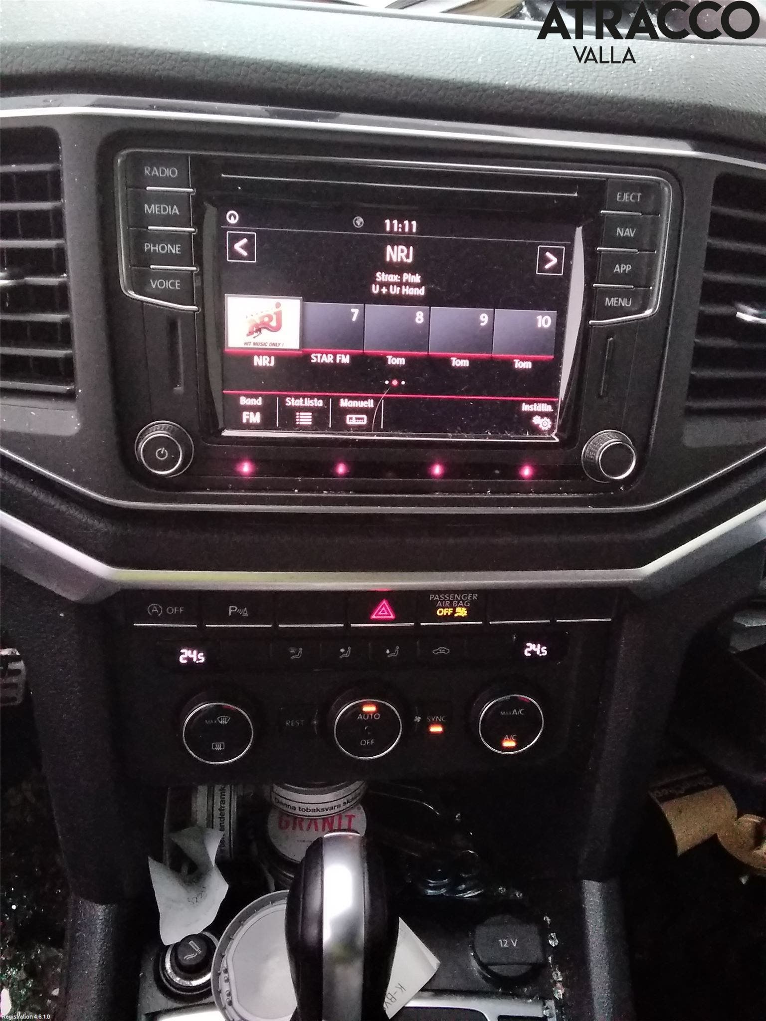 Volkswagen VW AMAROK 2H 10-22 Ac Styrenhet Ac Manöveren