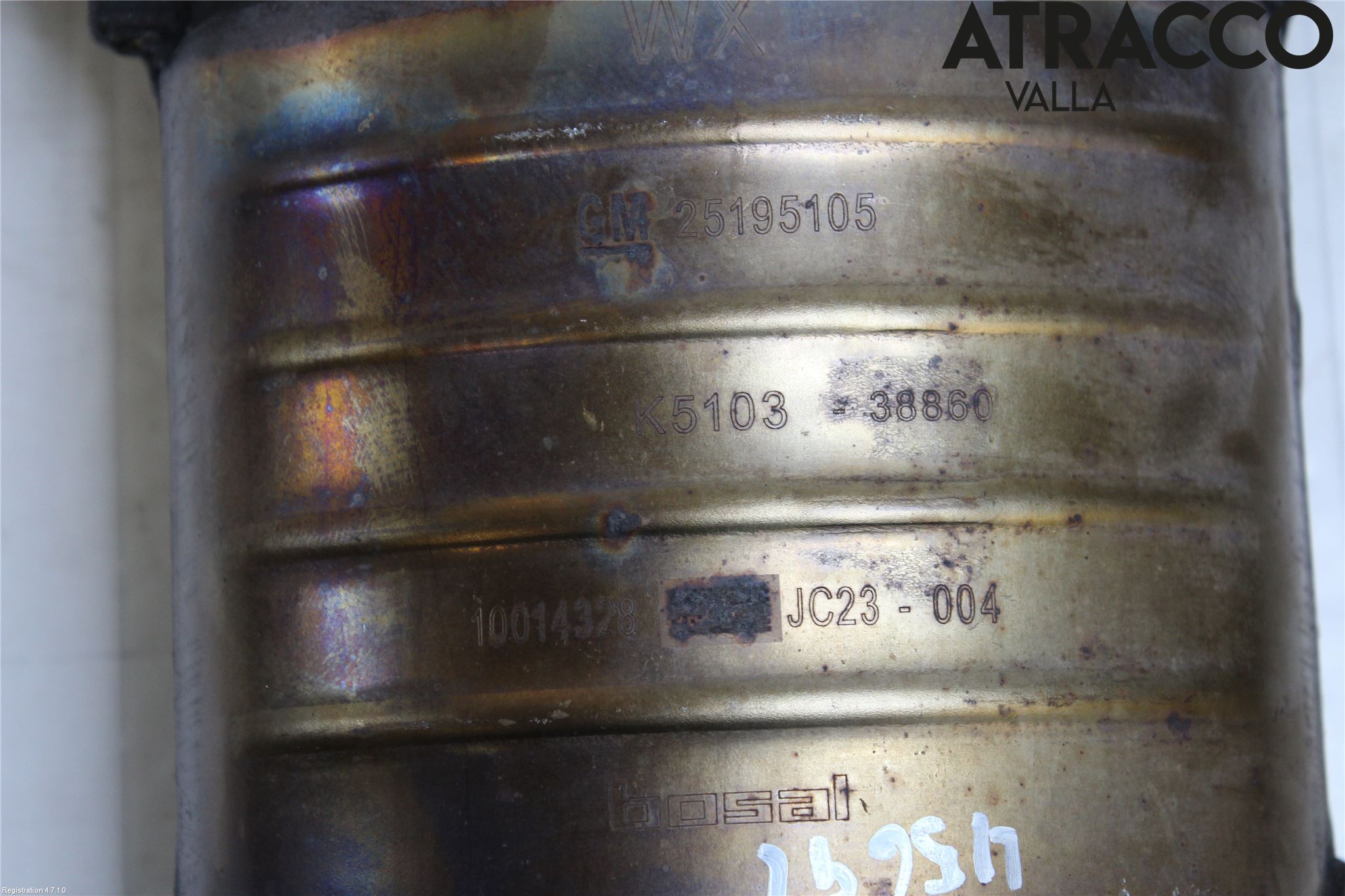 Opel CORSA E 15-19 Katalysator