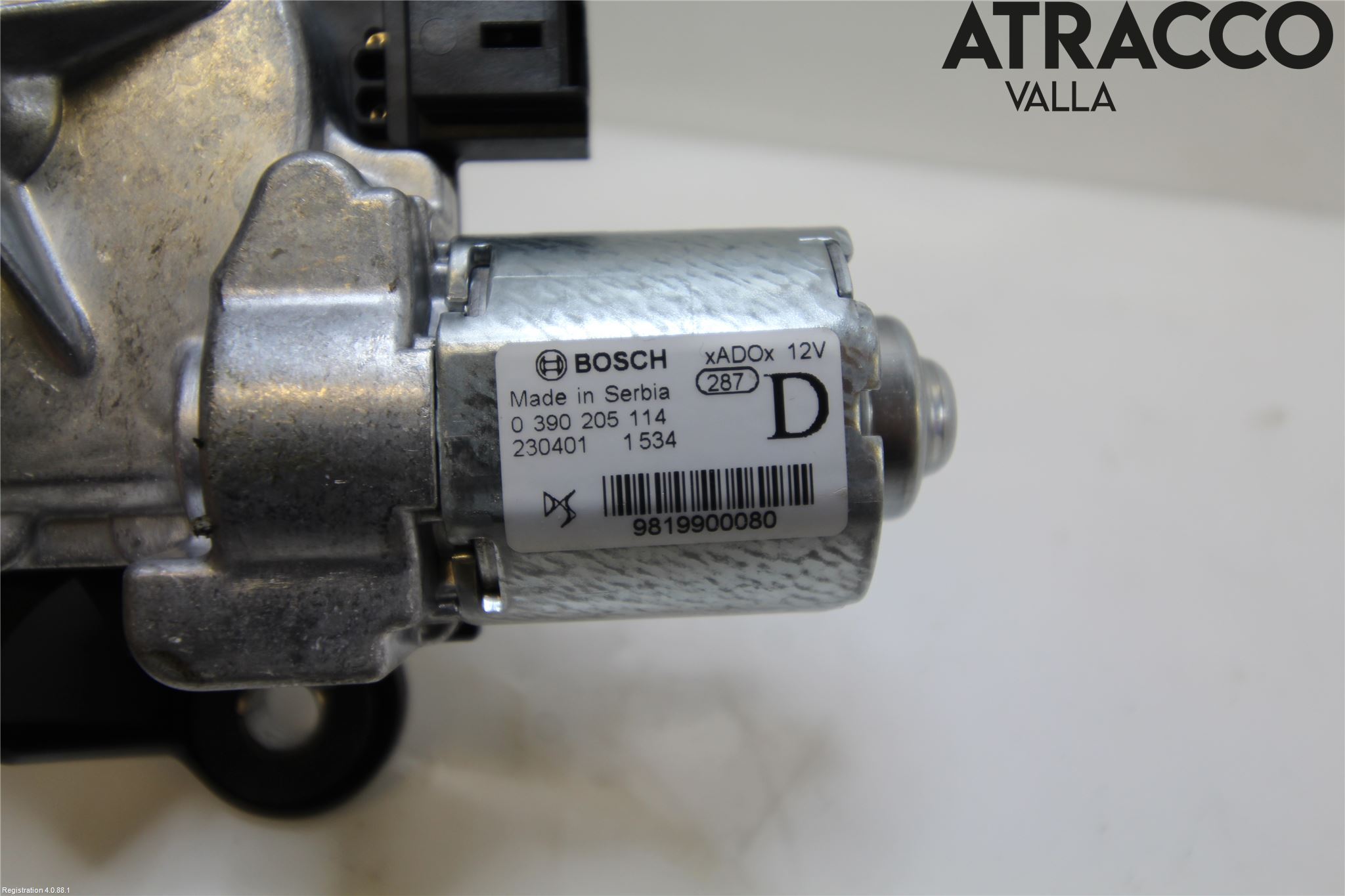 Peugeot 308/E-308 21- Torkarmotor Baklucka