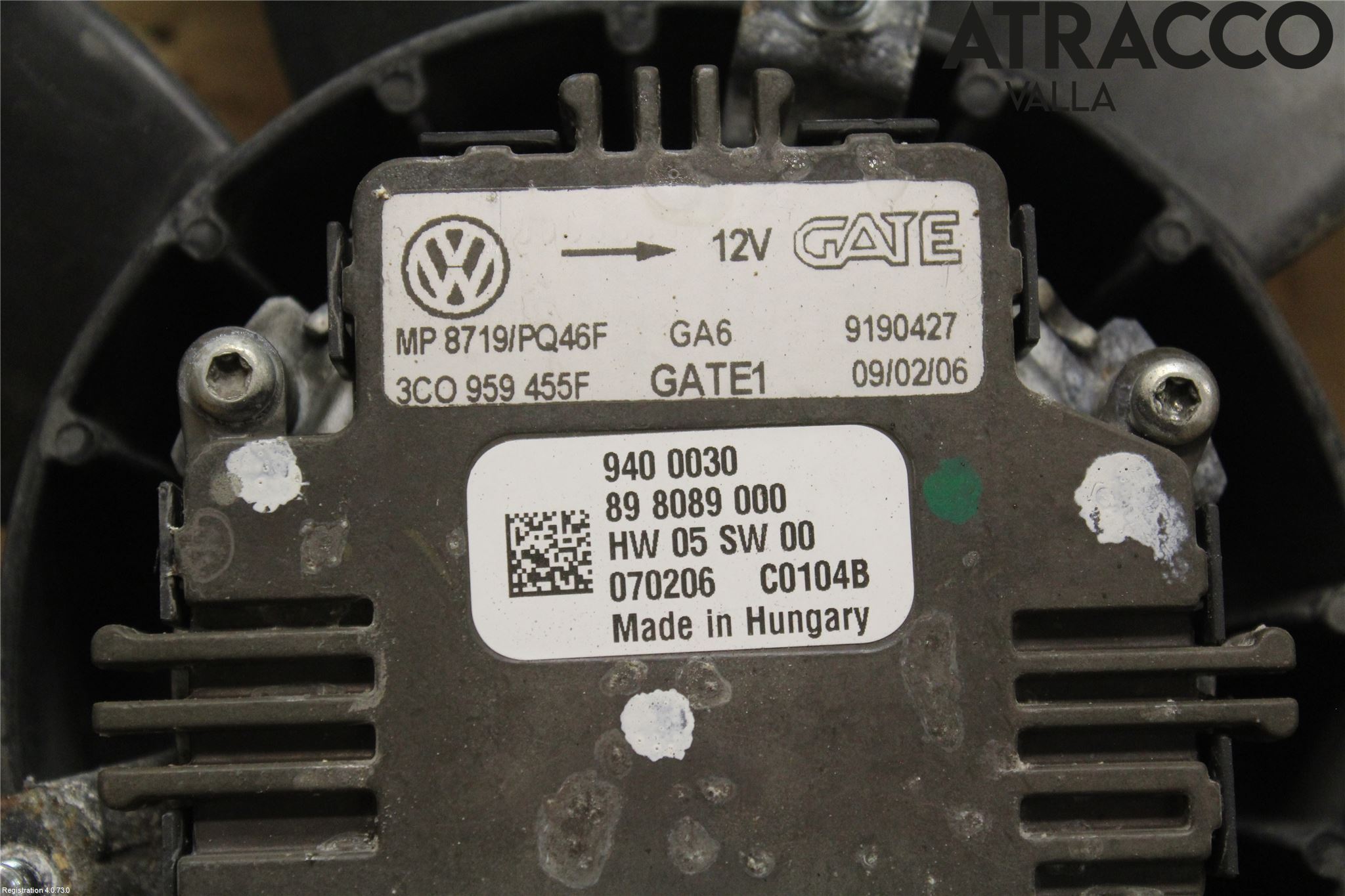 Volkswagen VW PASSAT 05-11 Kylfläkt El