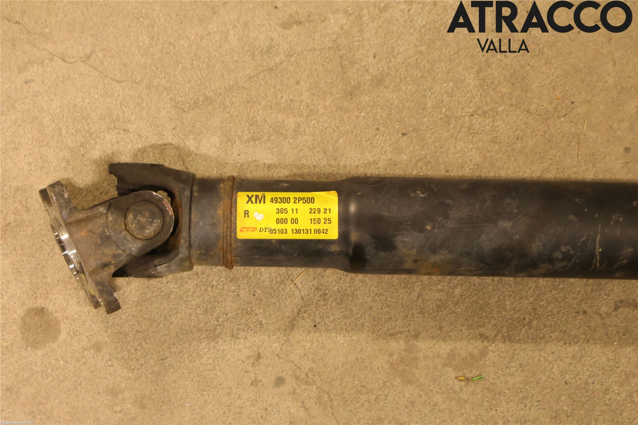 Kia SORENTO 10-14 Mellanaxel Komp