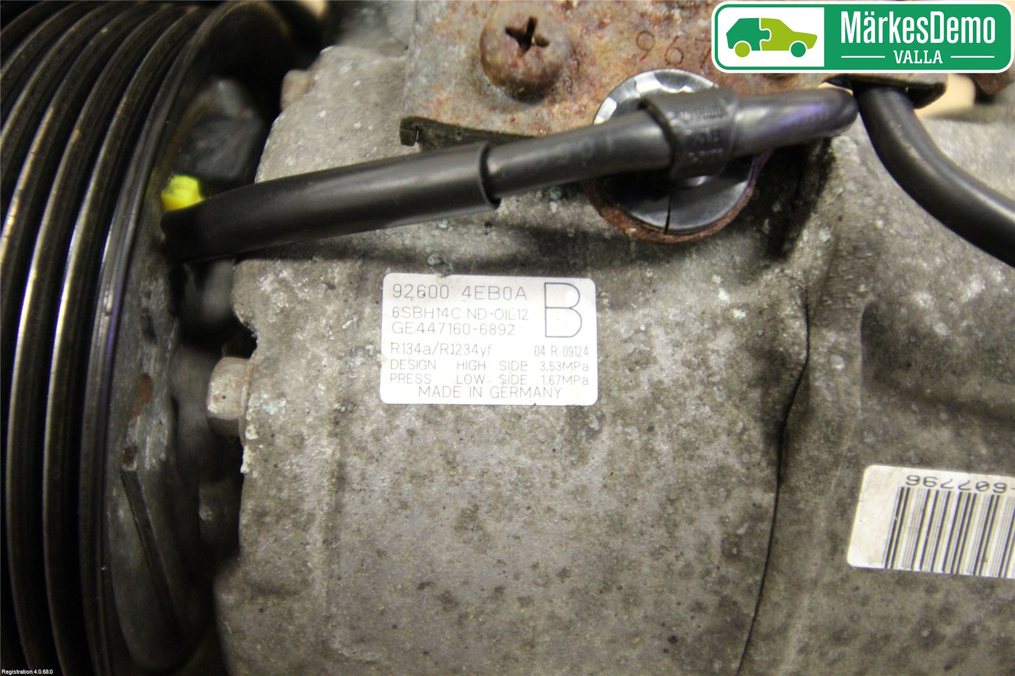 Nissan QASHQAI 14-17 Ac Kompressor