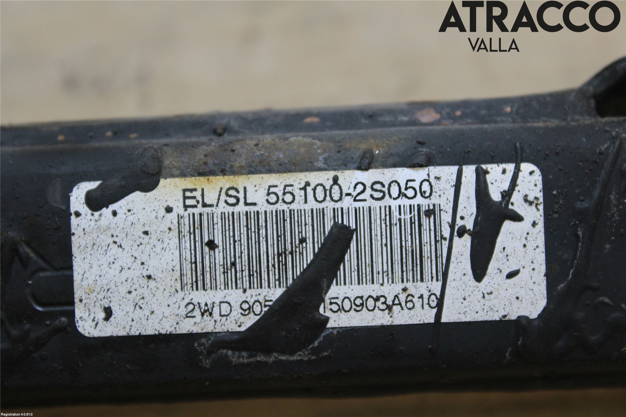 Kia SPORTAGE (SL) 11-15 Bärarm Bak Övre Höger