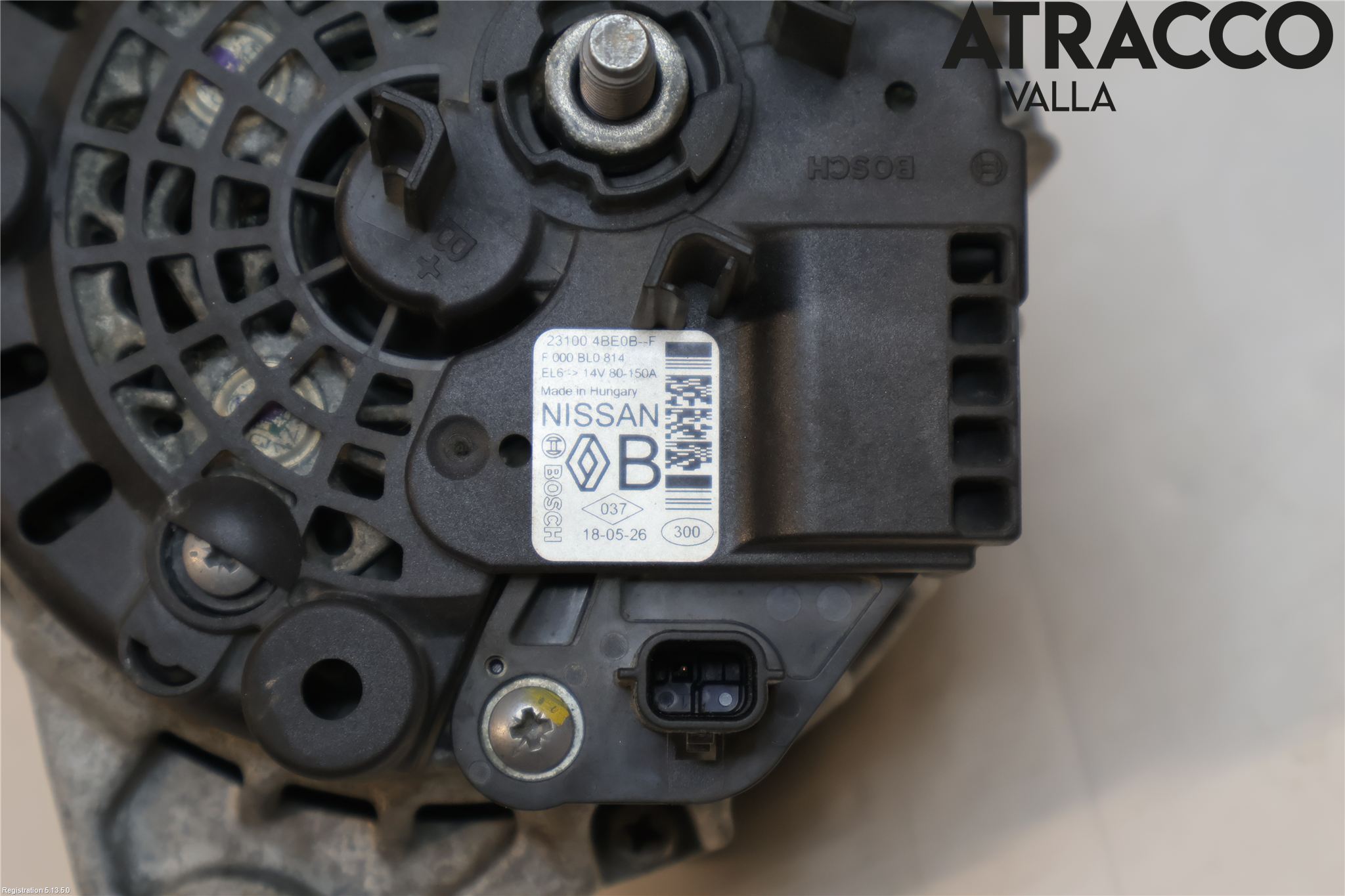 Nissan QASHQAI 17-21 Generator