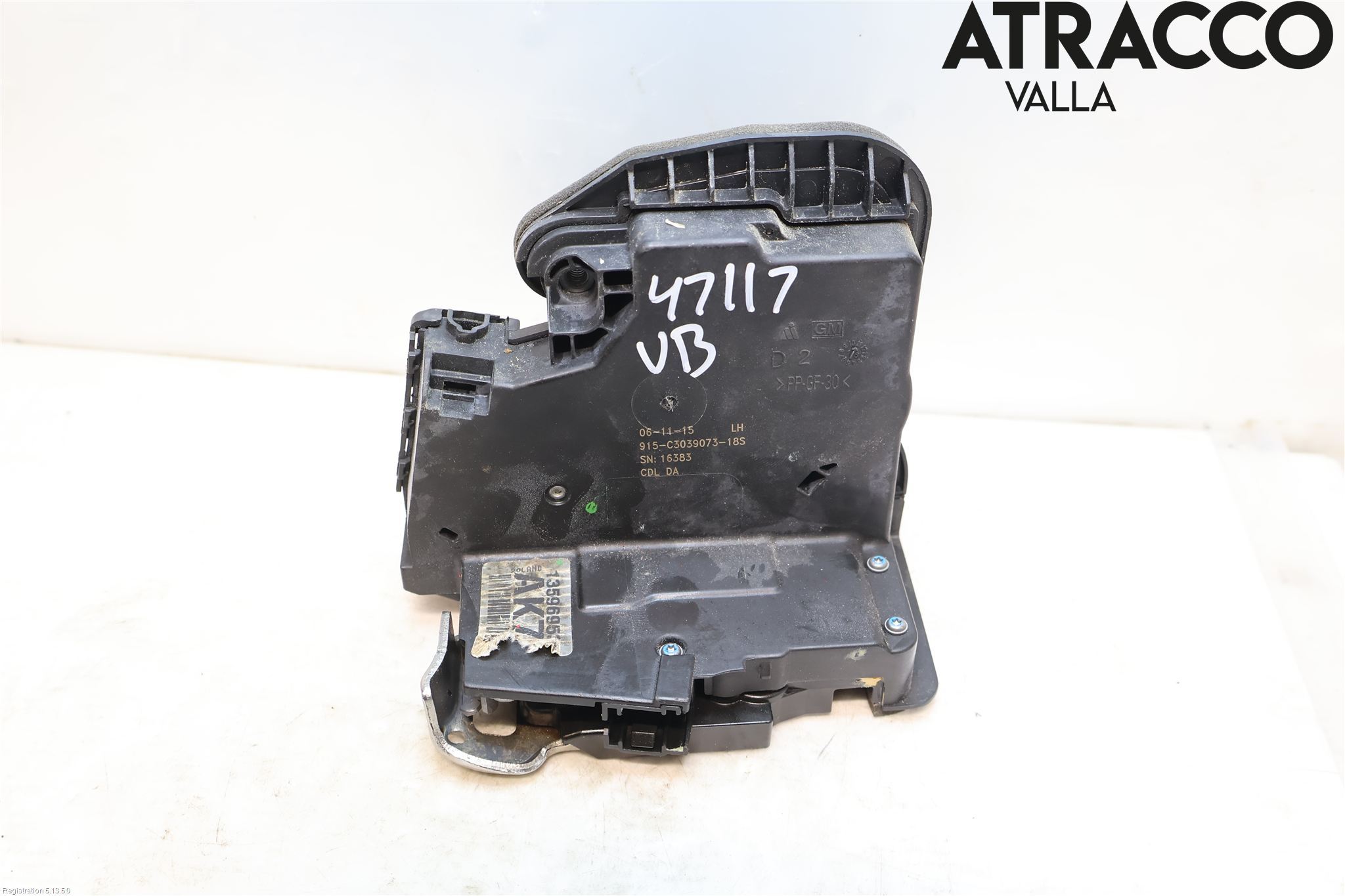 Opel ASTRA K 16-22 Låskista-Dörrlås