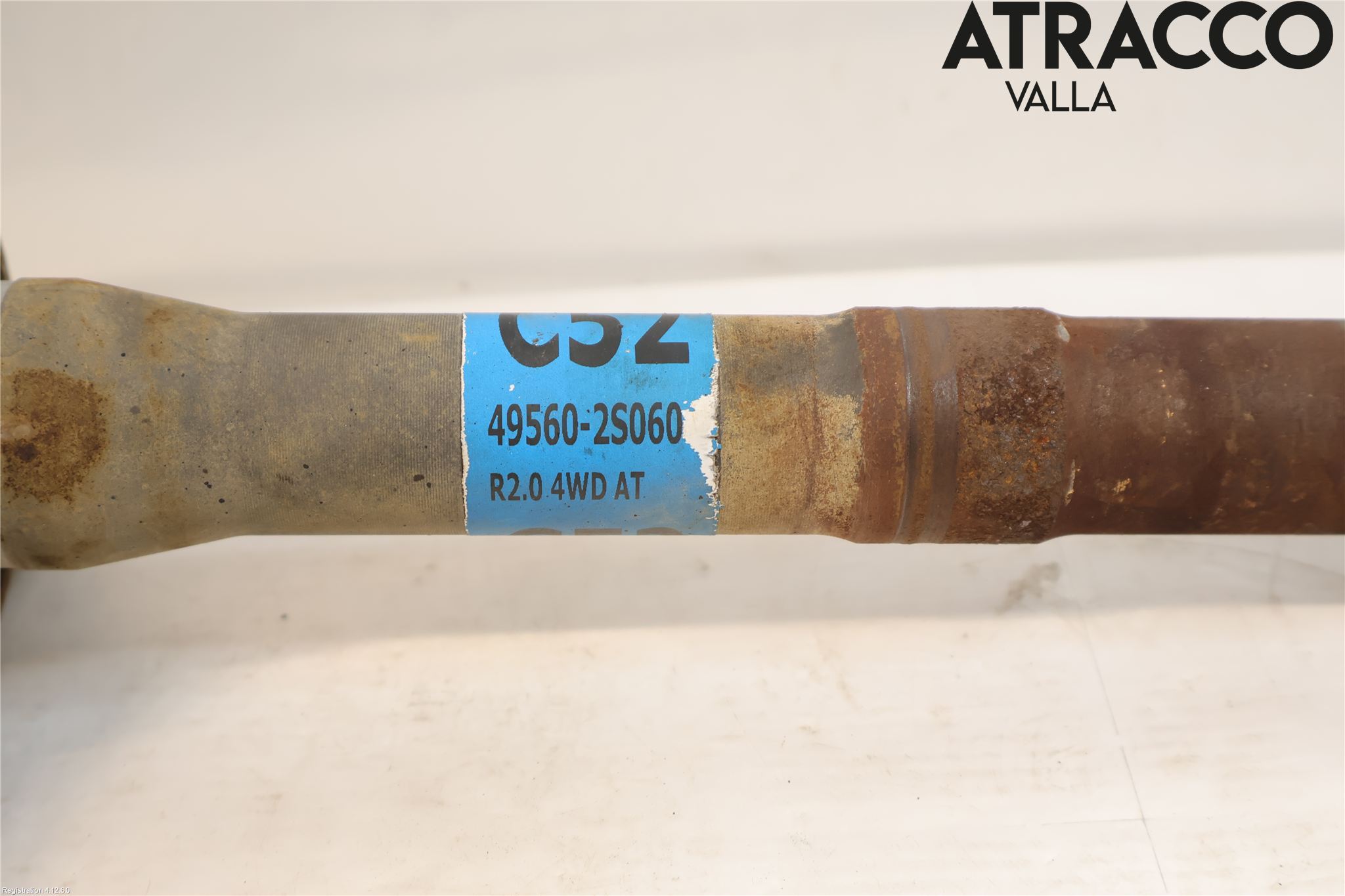 Kia SPORTAGE (SL) 11-15 Drivaxel Fram Höger