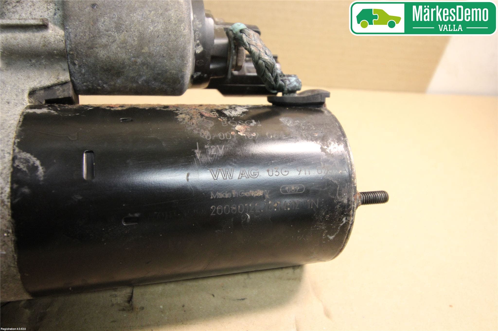 Audi A6/S6 05-11 Startmotor Diesel